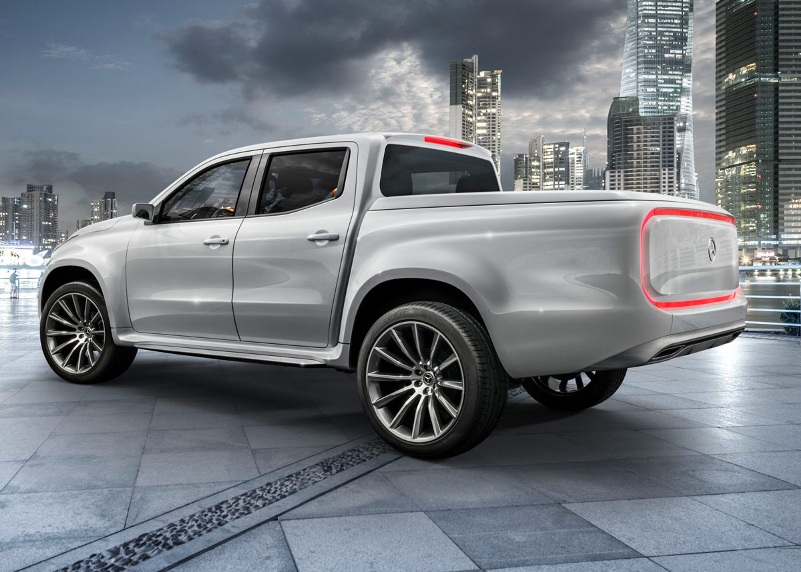 Mercedes-Benz' X-klasse er baseret på Nissan Navara.