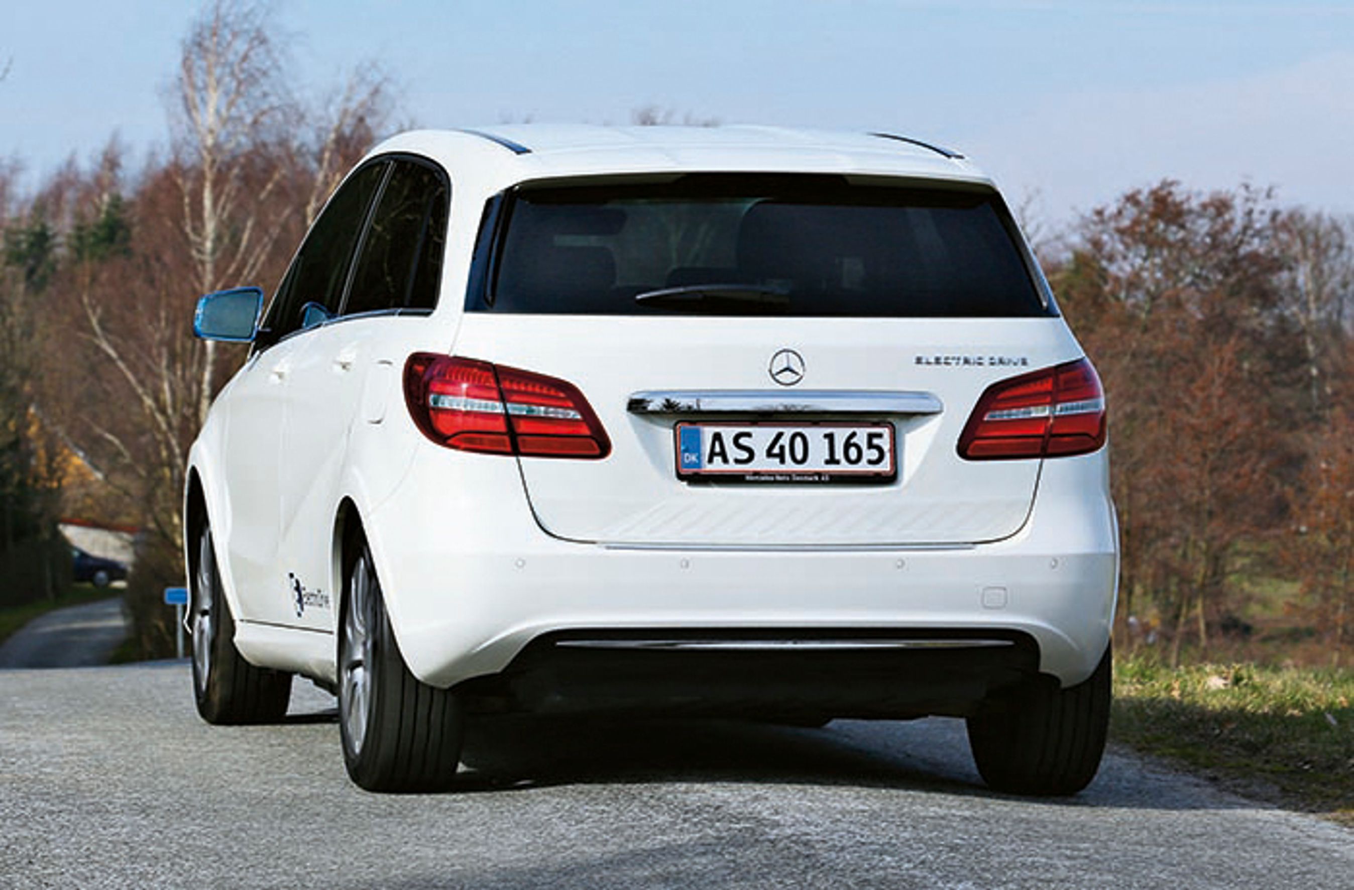 Mercedes B electric drive bagfra