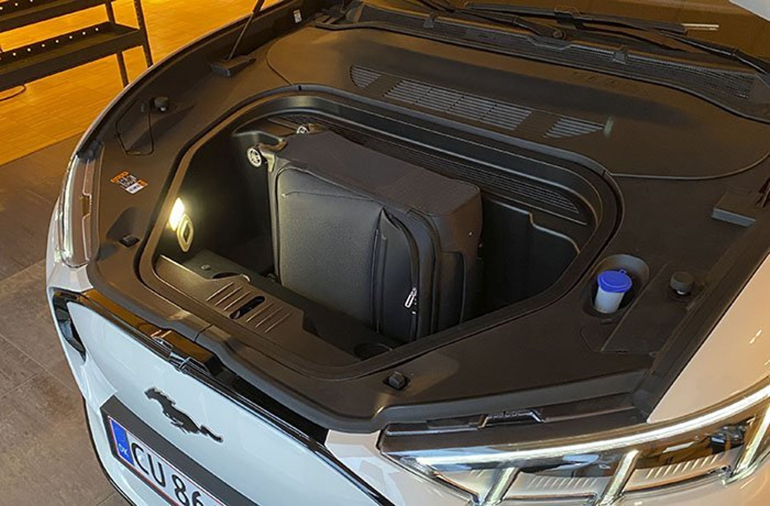 Mustang Mach-E har en frunk foran