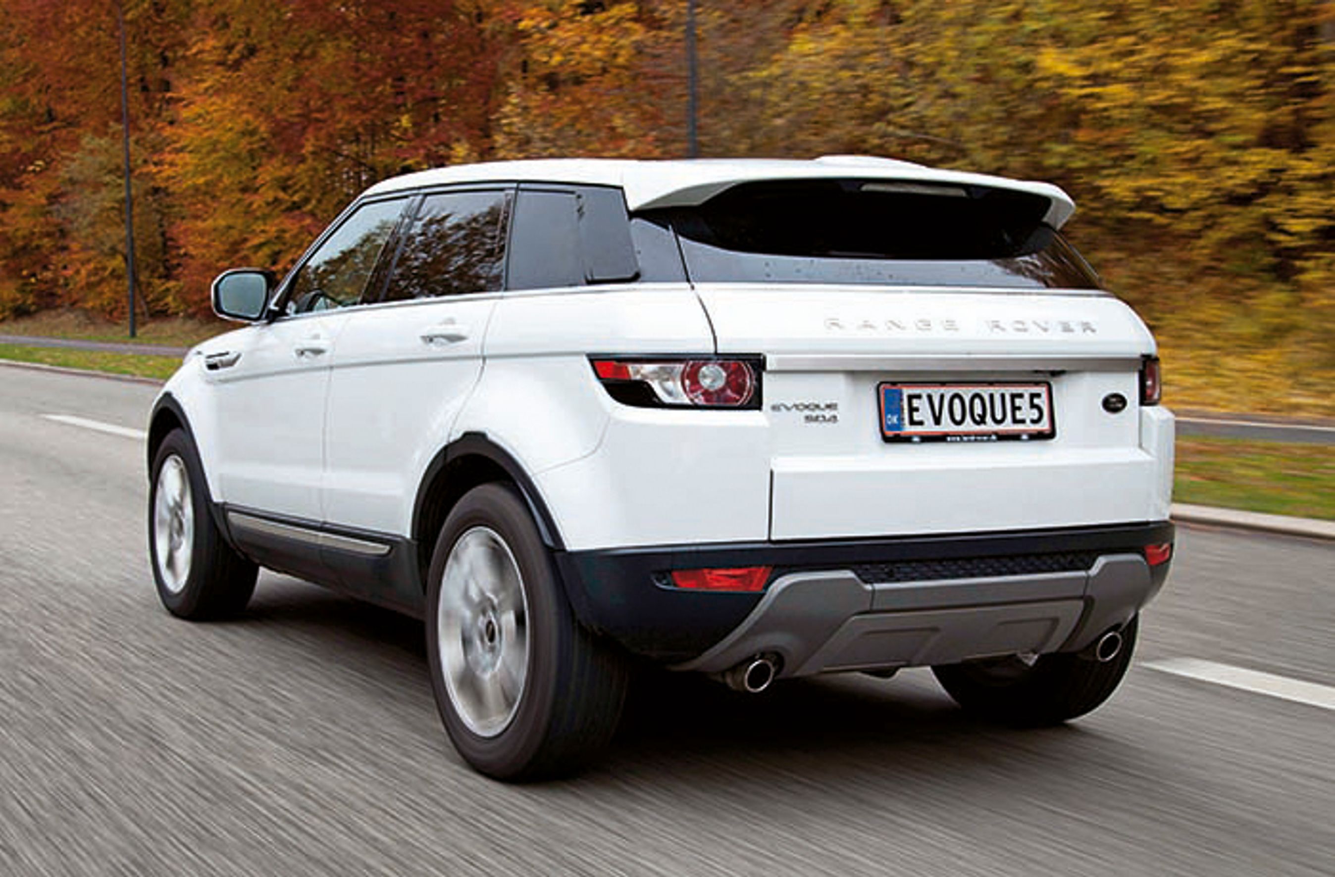 Range Rover Evoque bagfra
