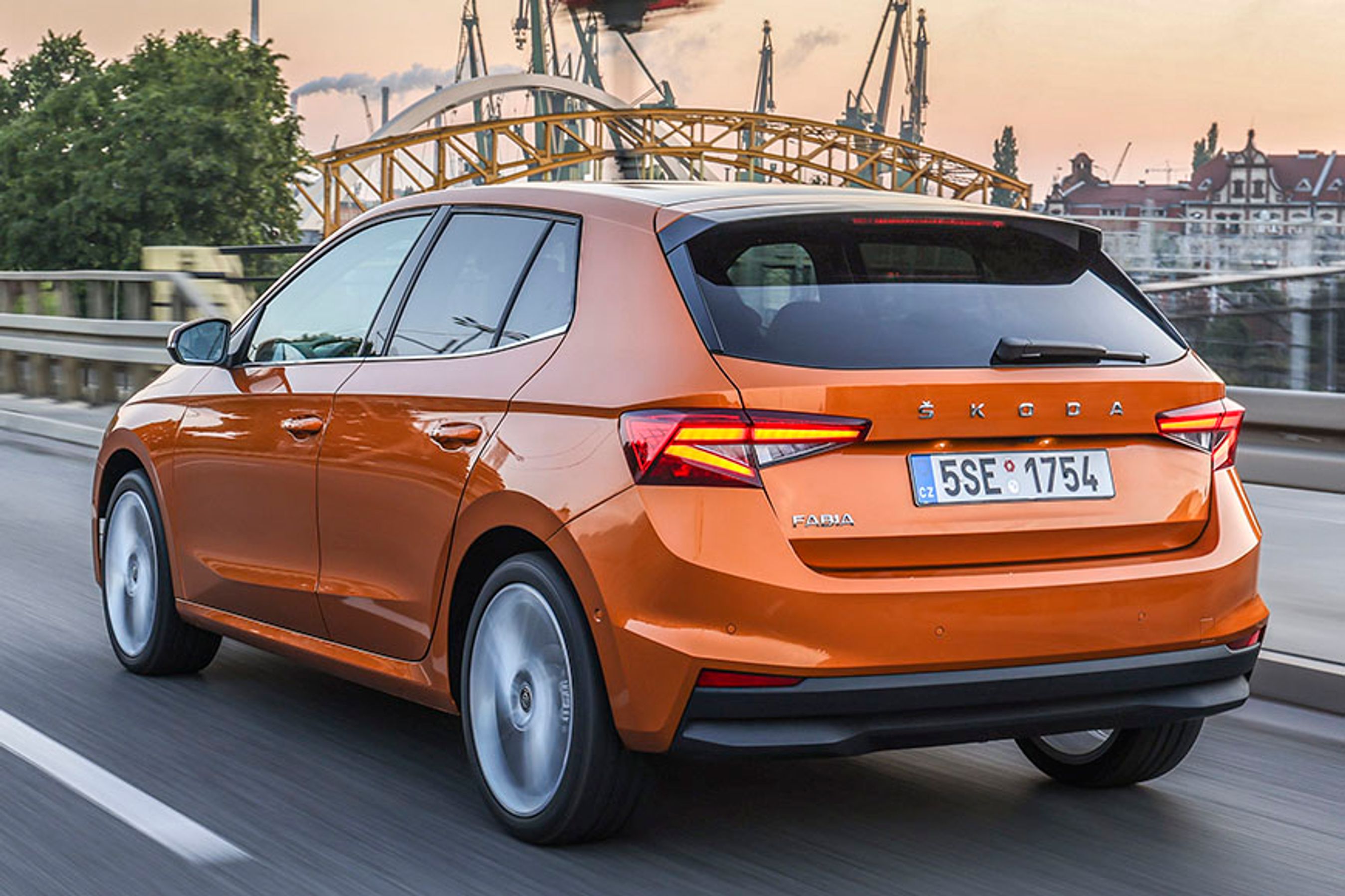 Skoda Fabia set bagfra