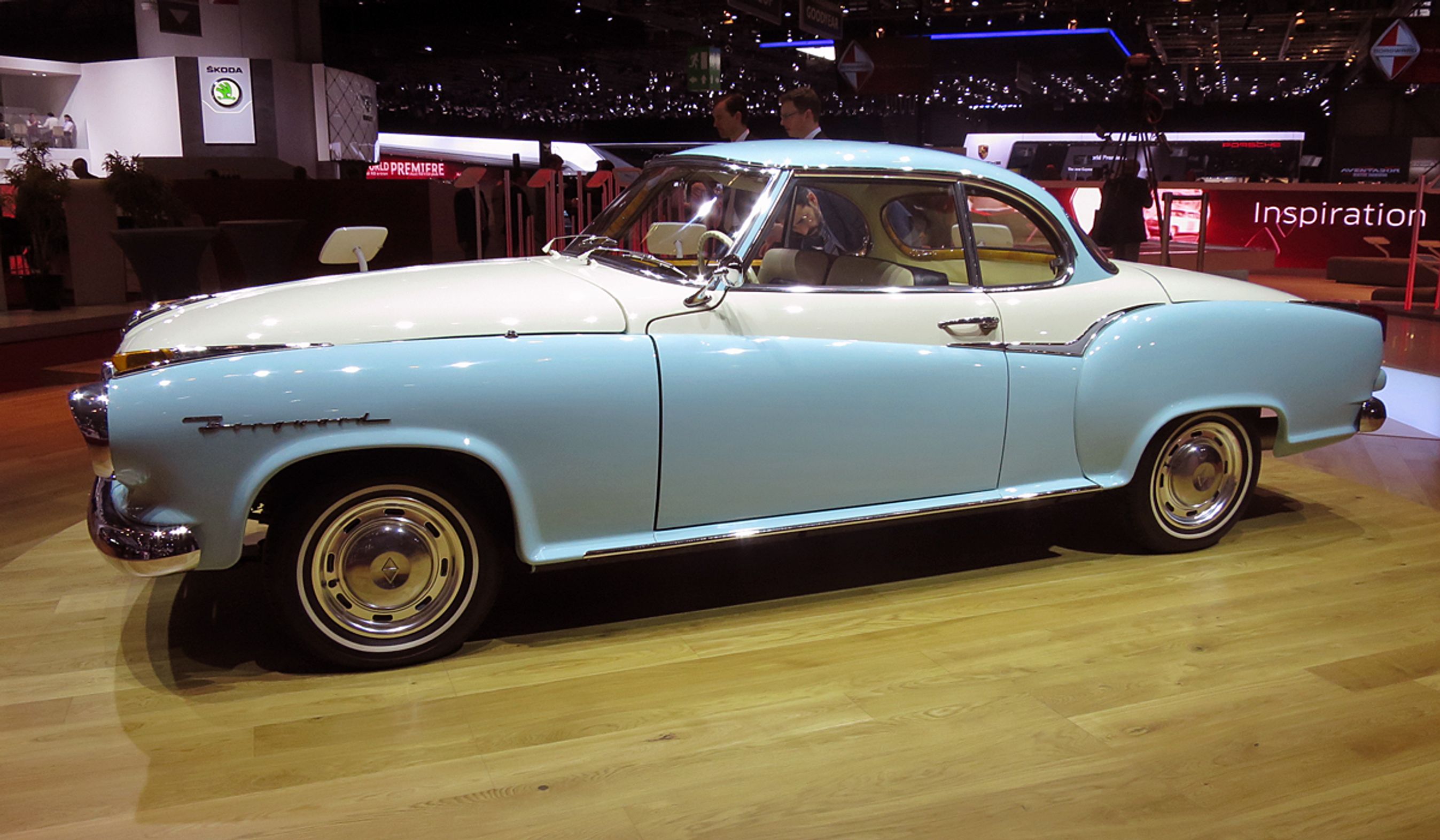 Borgward viste som appetitvækker denne Isabella TS Coupé fra 1959.