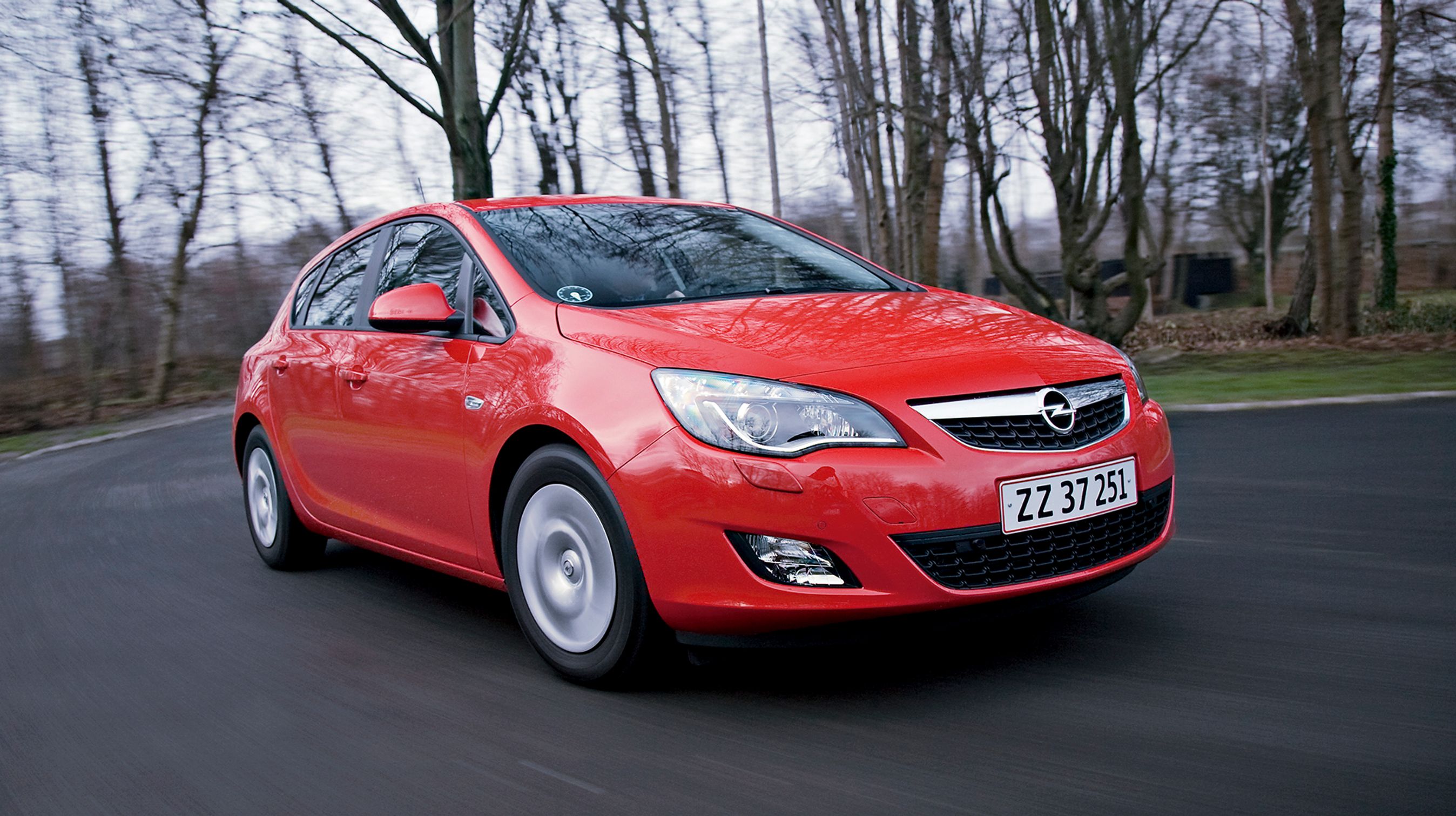 Opel Astra set forfra