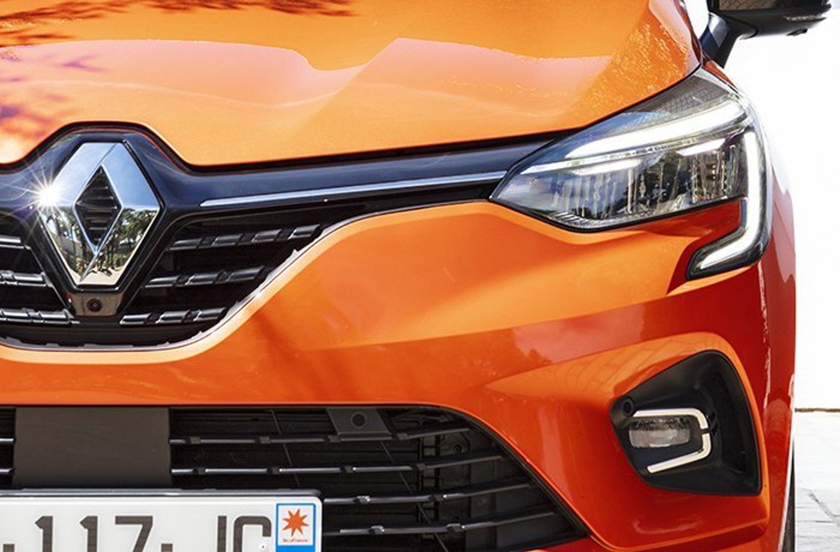 Forlygter på Renault Clio