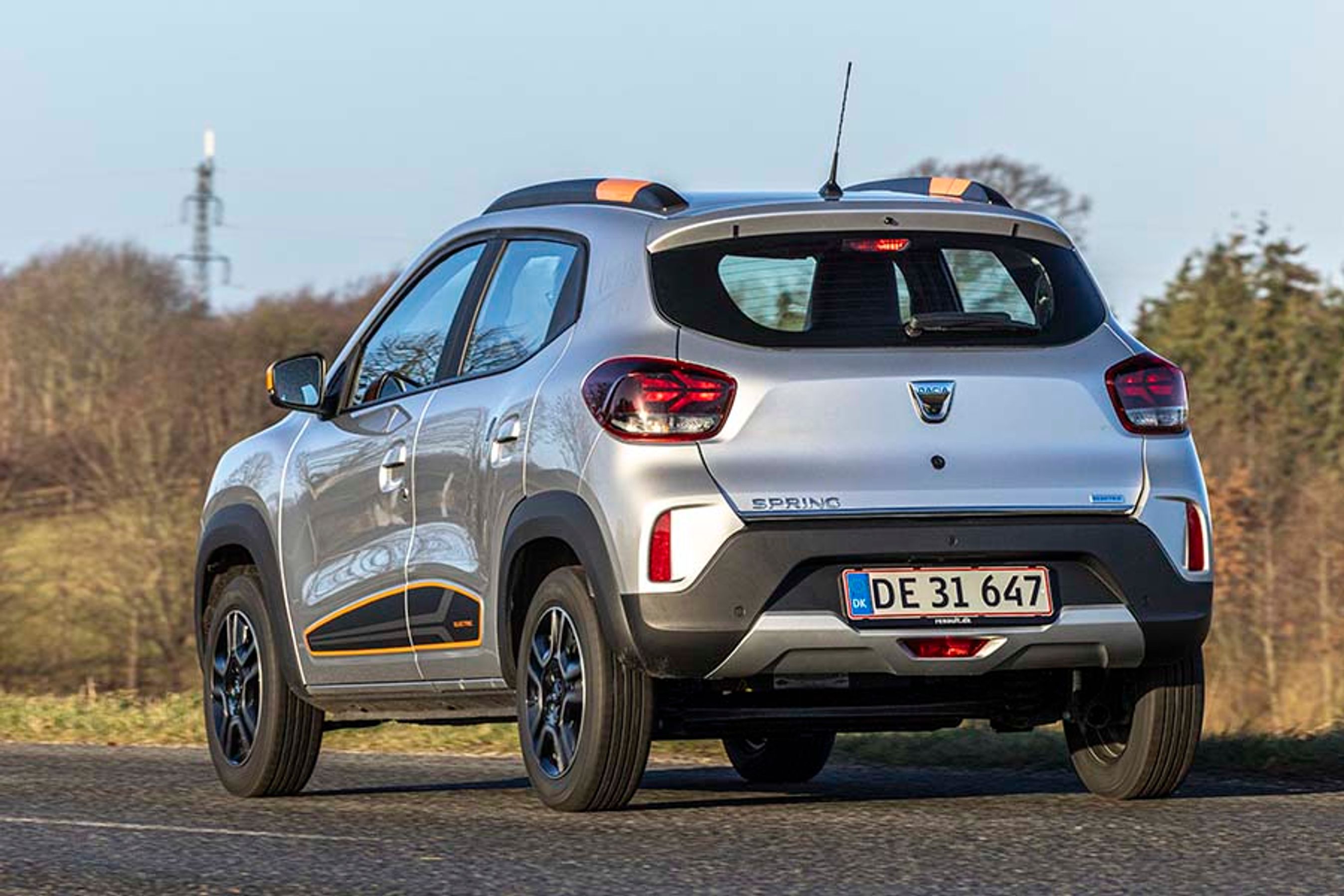 Dacia Spring set bagfra