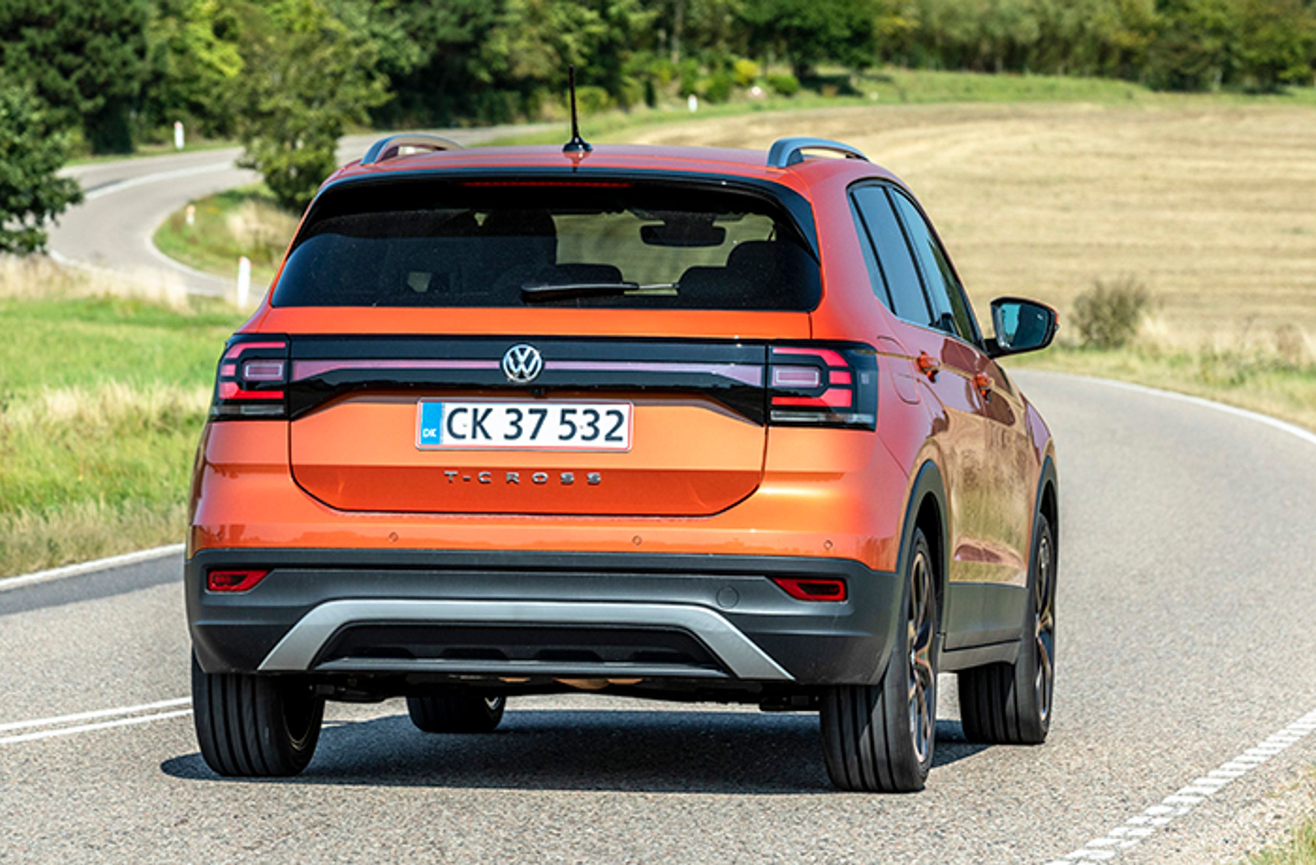 VW T-Cross bagfra