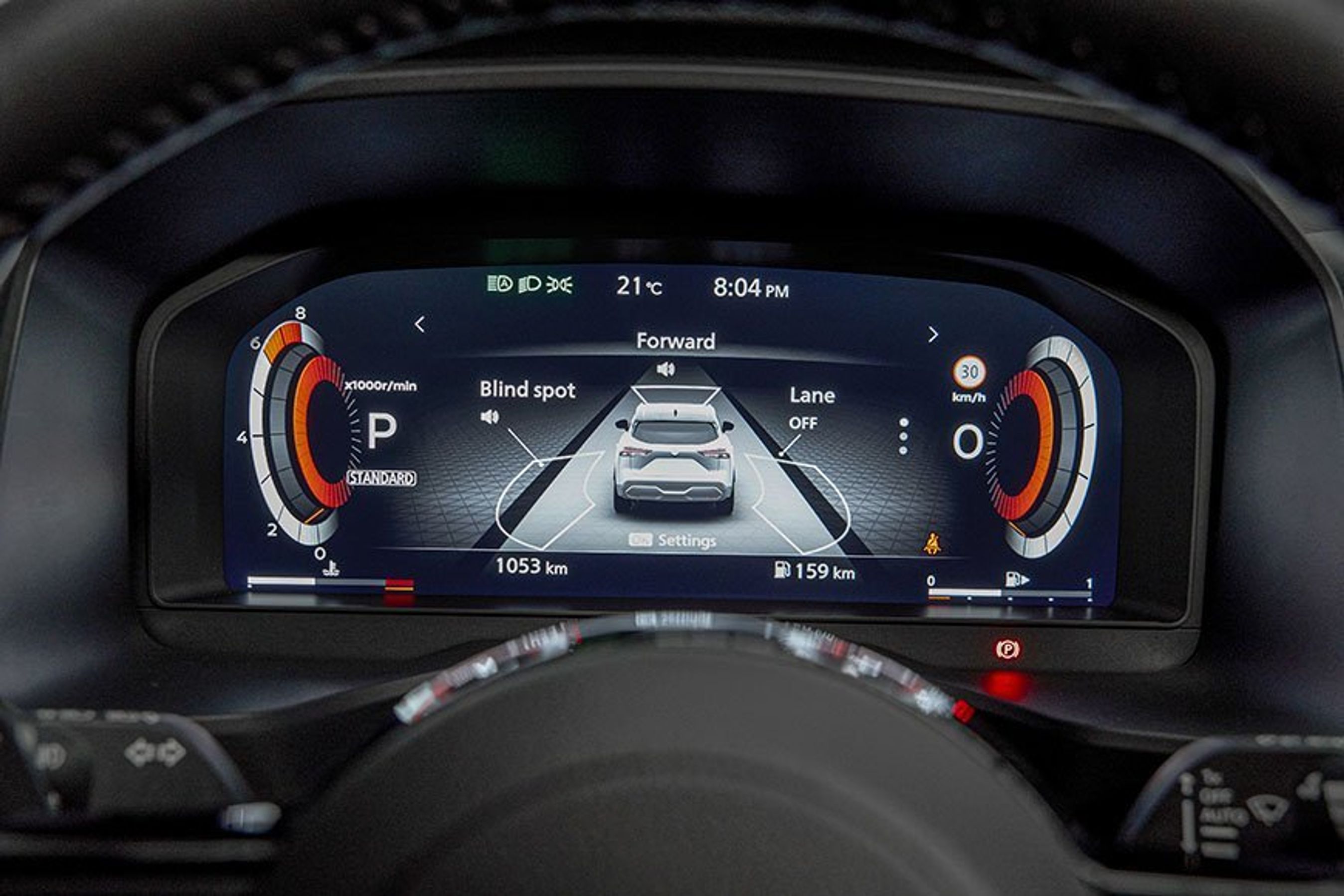 Nissan Qashqai instrumenter