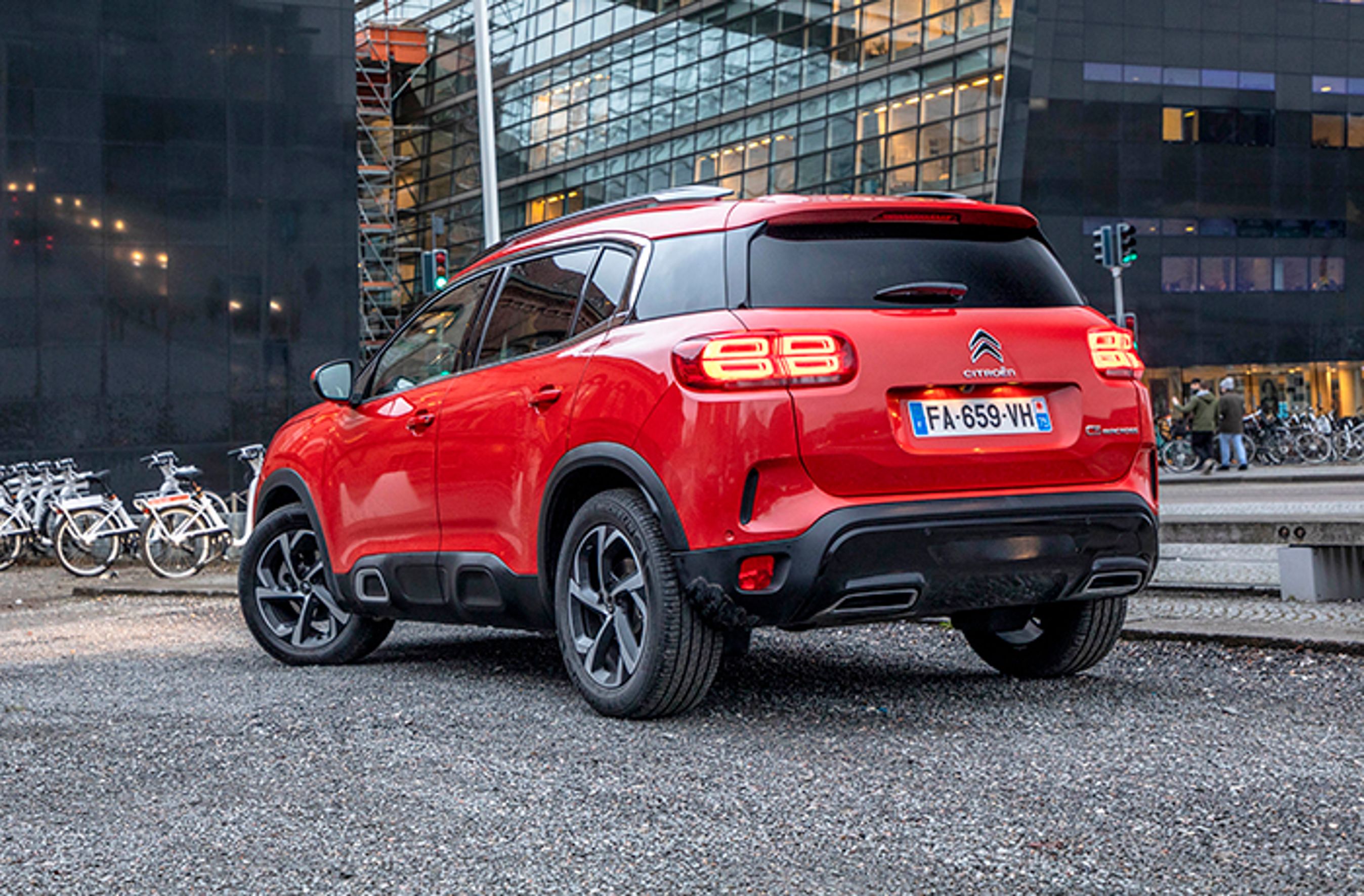 Citroën C5 Aircross set bagfra