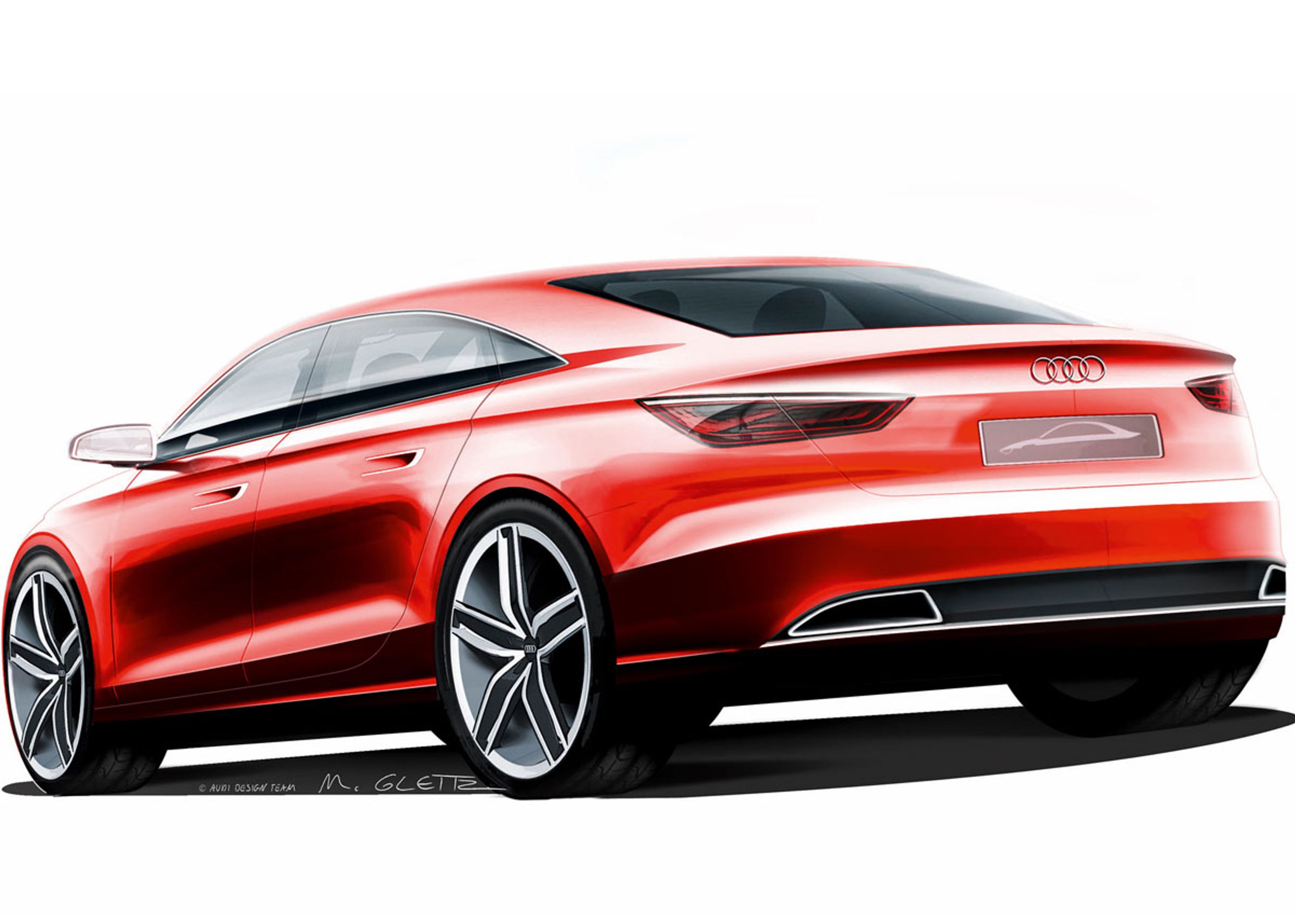 A3 sedan måler 4,58 meter i længden - 6 cm mindre end VW Jetta.