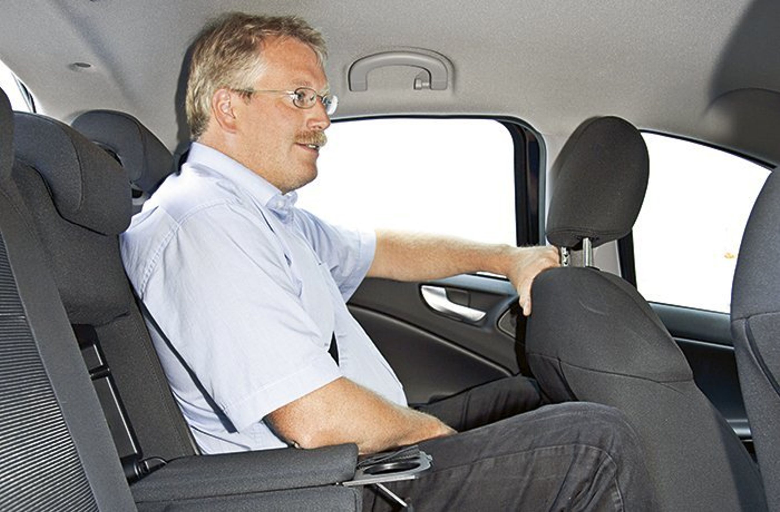 Der er ikke meget plads på bagsædet i Alfa Romeo Giuletta