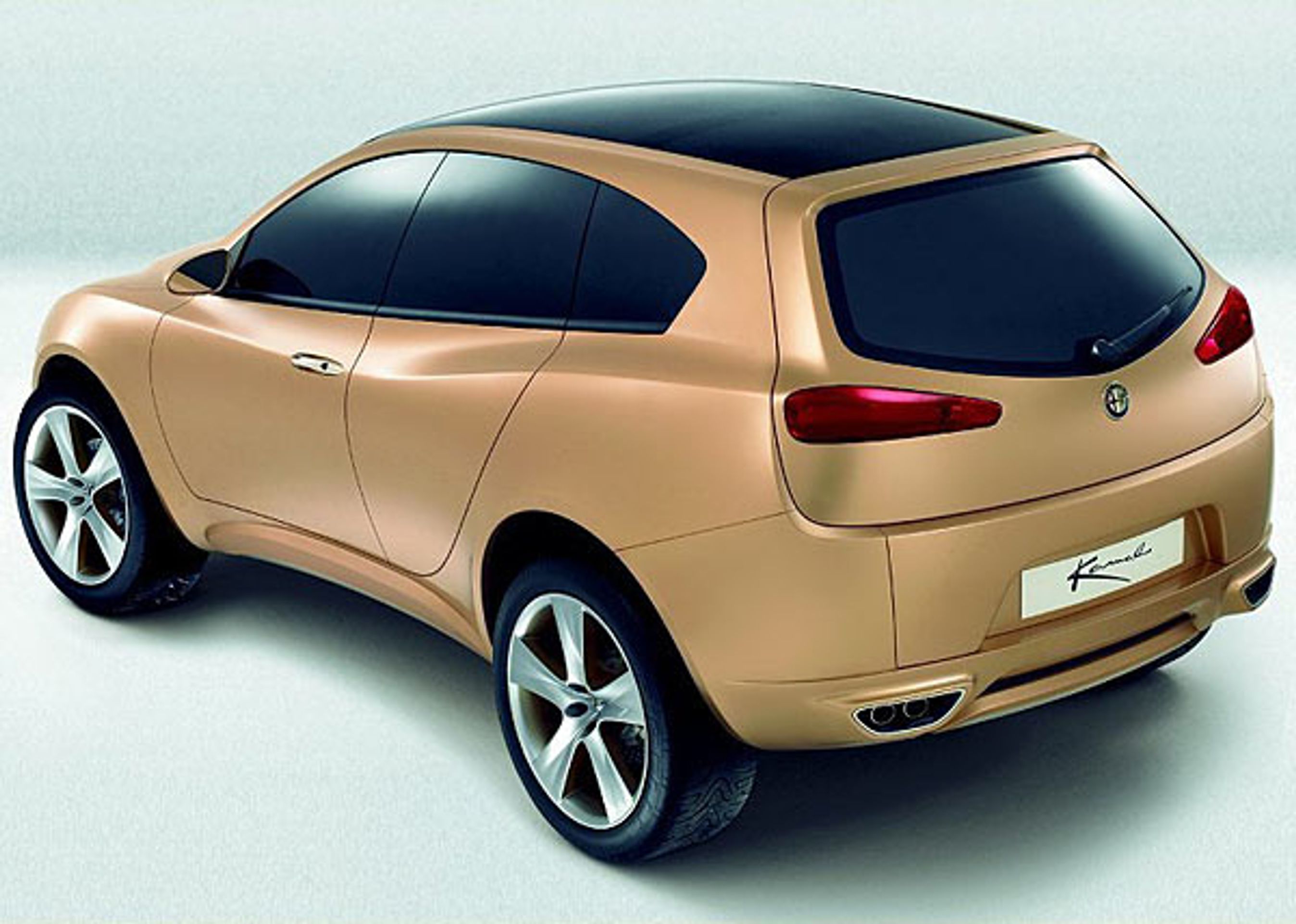 Alfa Romeo kommer allerede næste efterår med en SUV. Den bliver mere tidssvarende end Kamal-konceptet fra 2003.