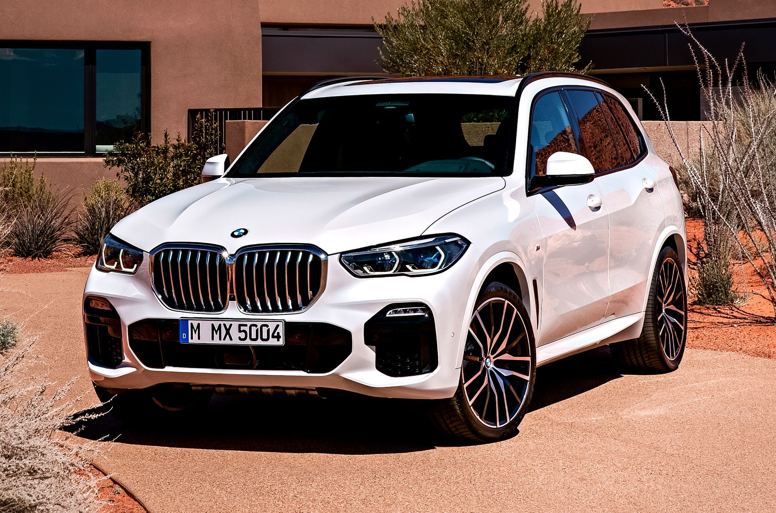 Den nye X5 er vokset på alle ledder og er først til at vise en justeret udgave af BMWs design.