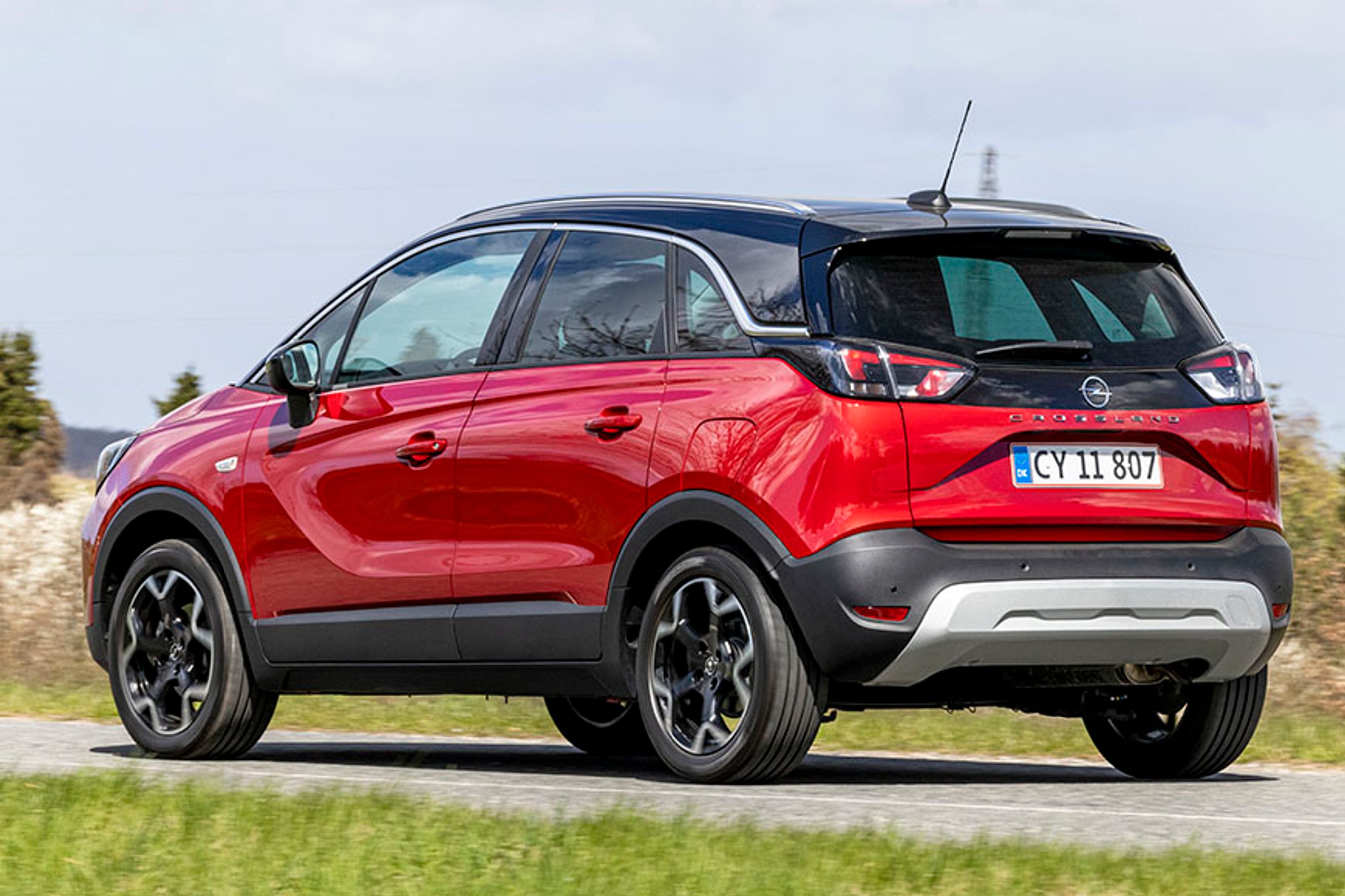 Opel Crossland set bagfra