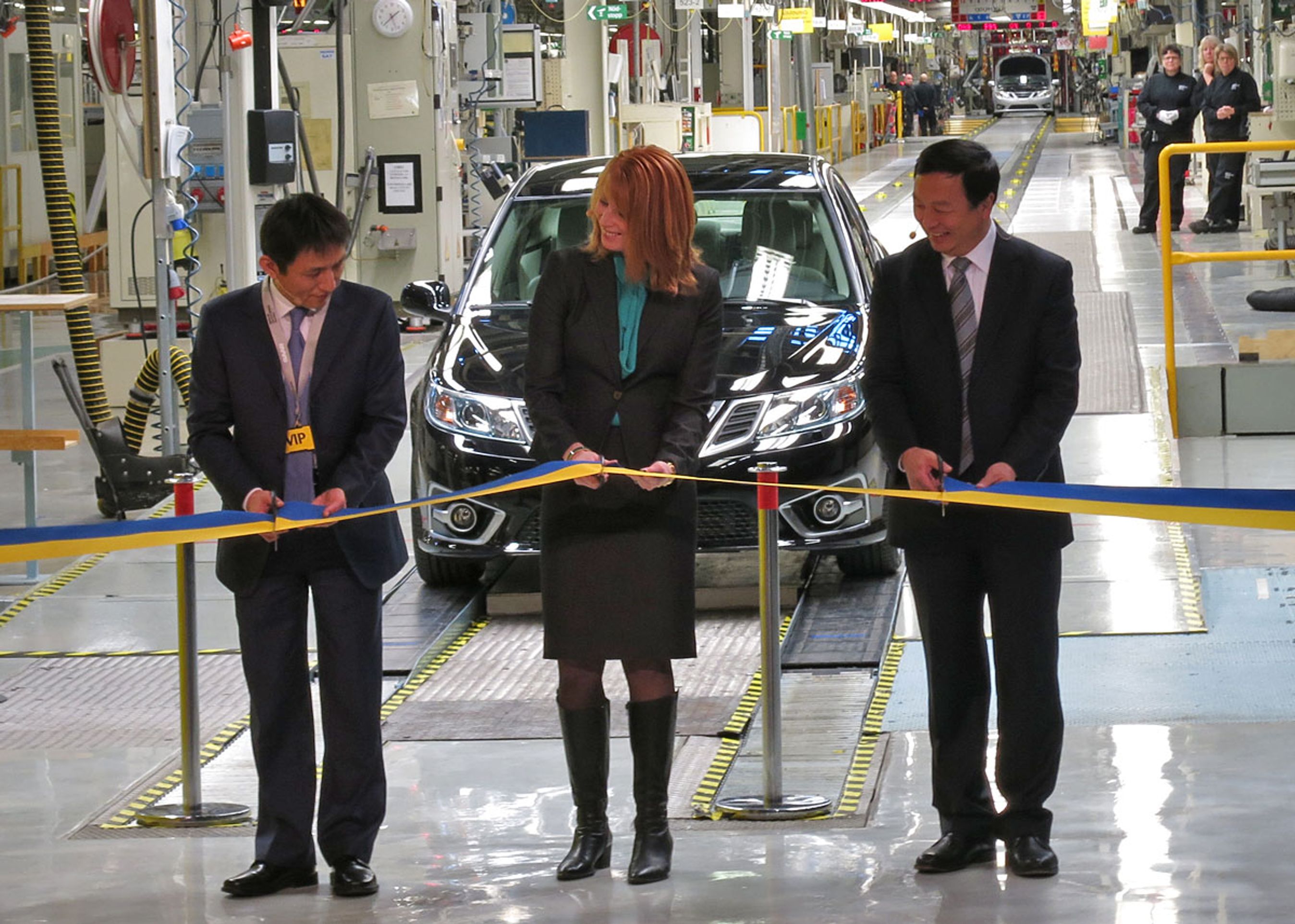 Da Saab blev genstartet som Nevs.