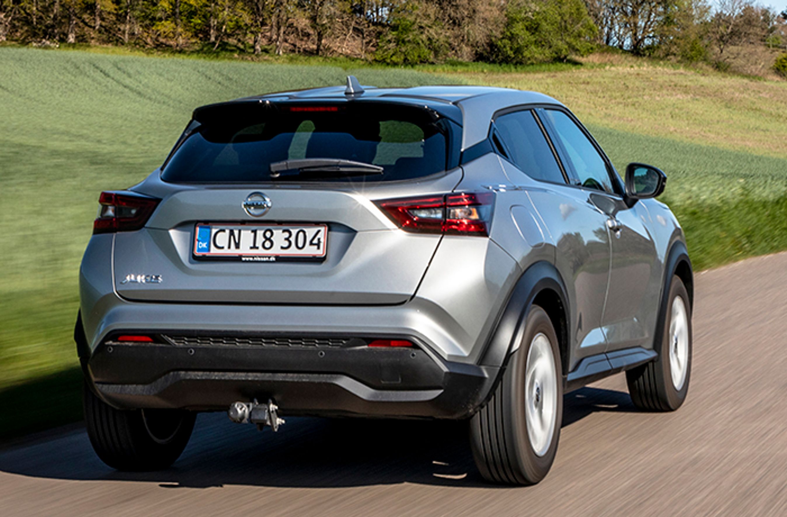 Nissan Juke set bagfra