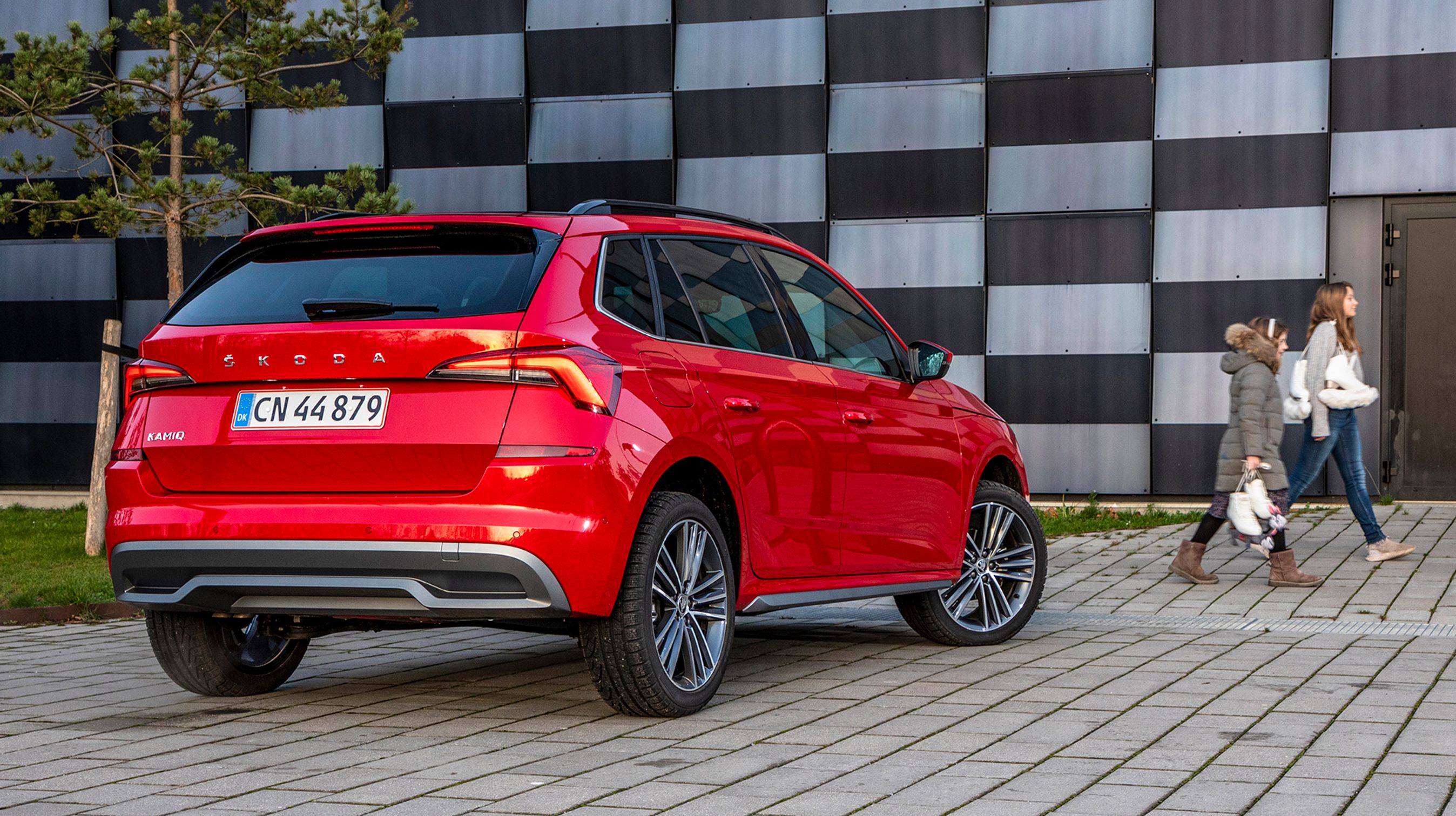 Skoda Kamiq set forfra