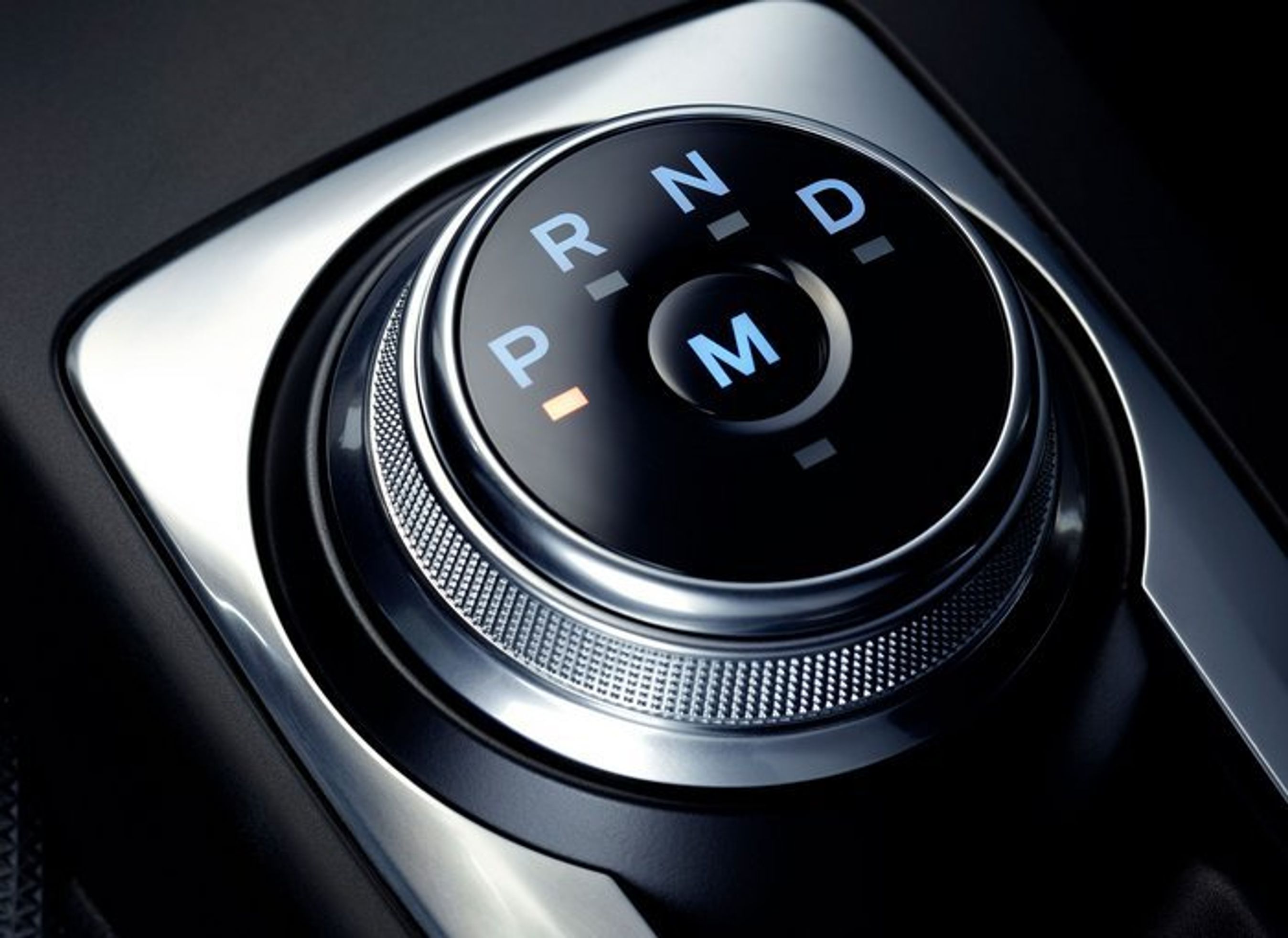 Den runde gearvælger.