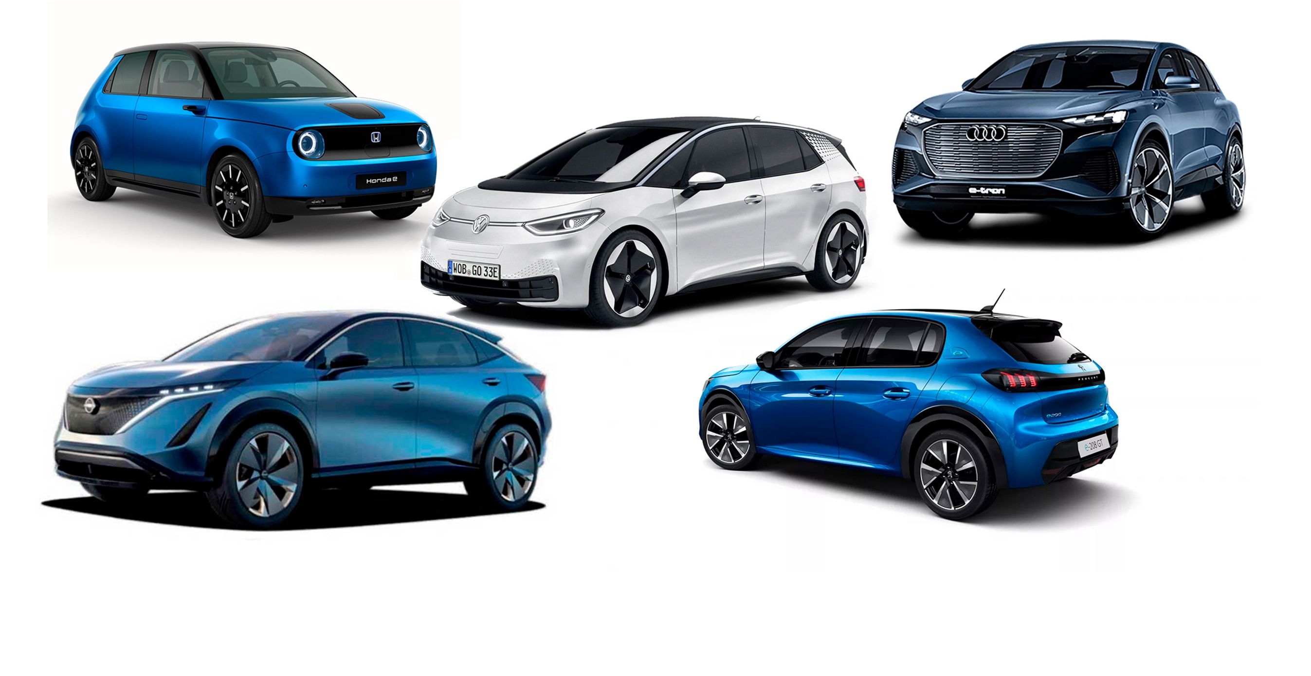 Mange elbiler kommer på markedet i 2020, men indtil videre snupper tre modeller næsten hele salget.