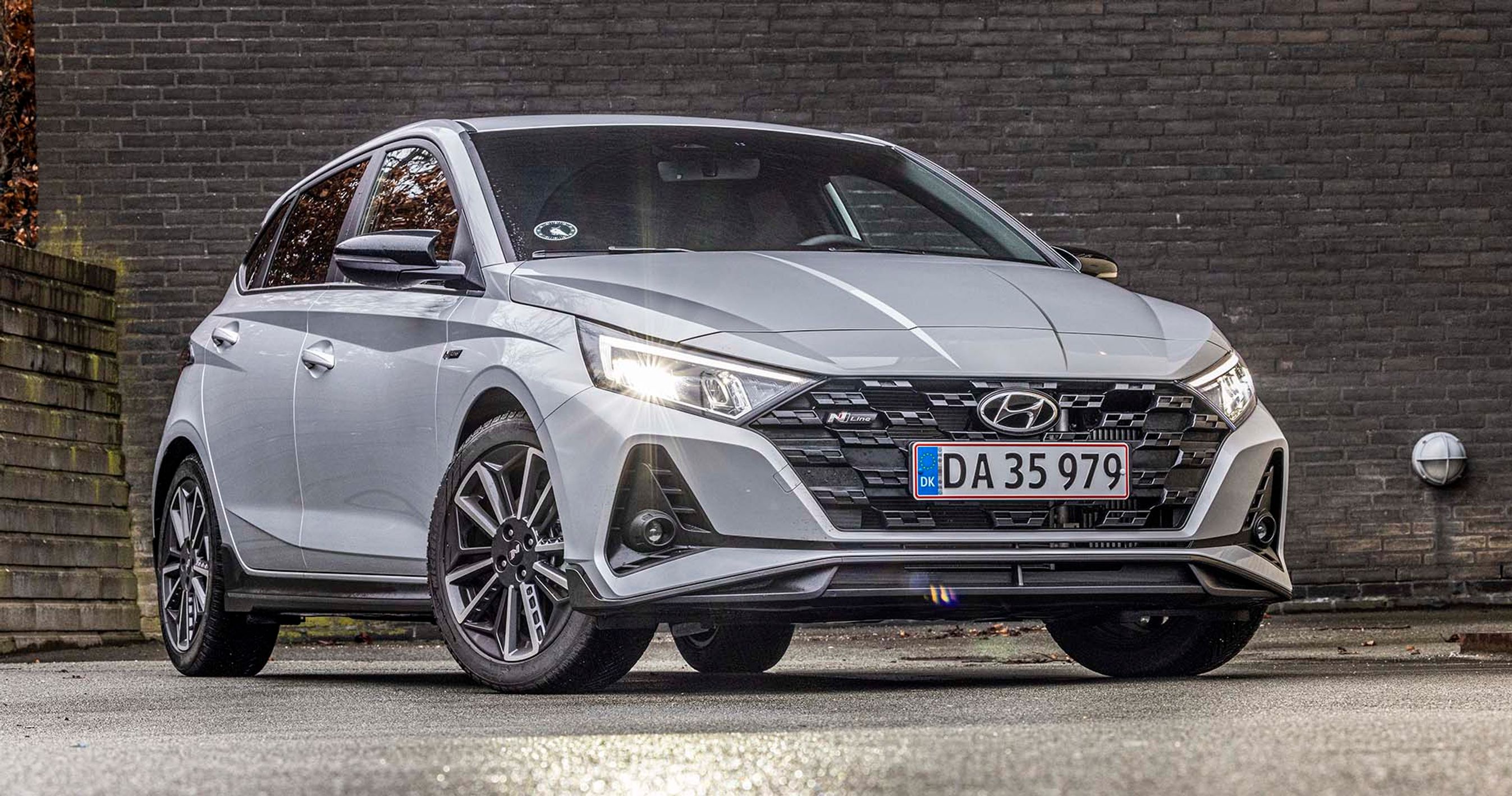 Hyundai i20 N Line set forfra