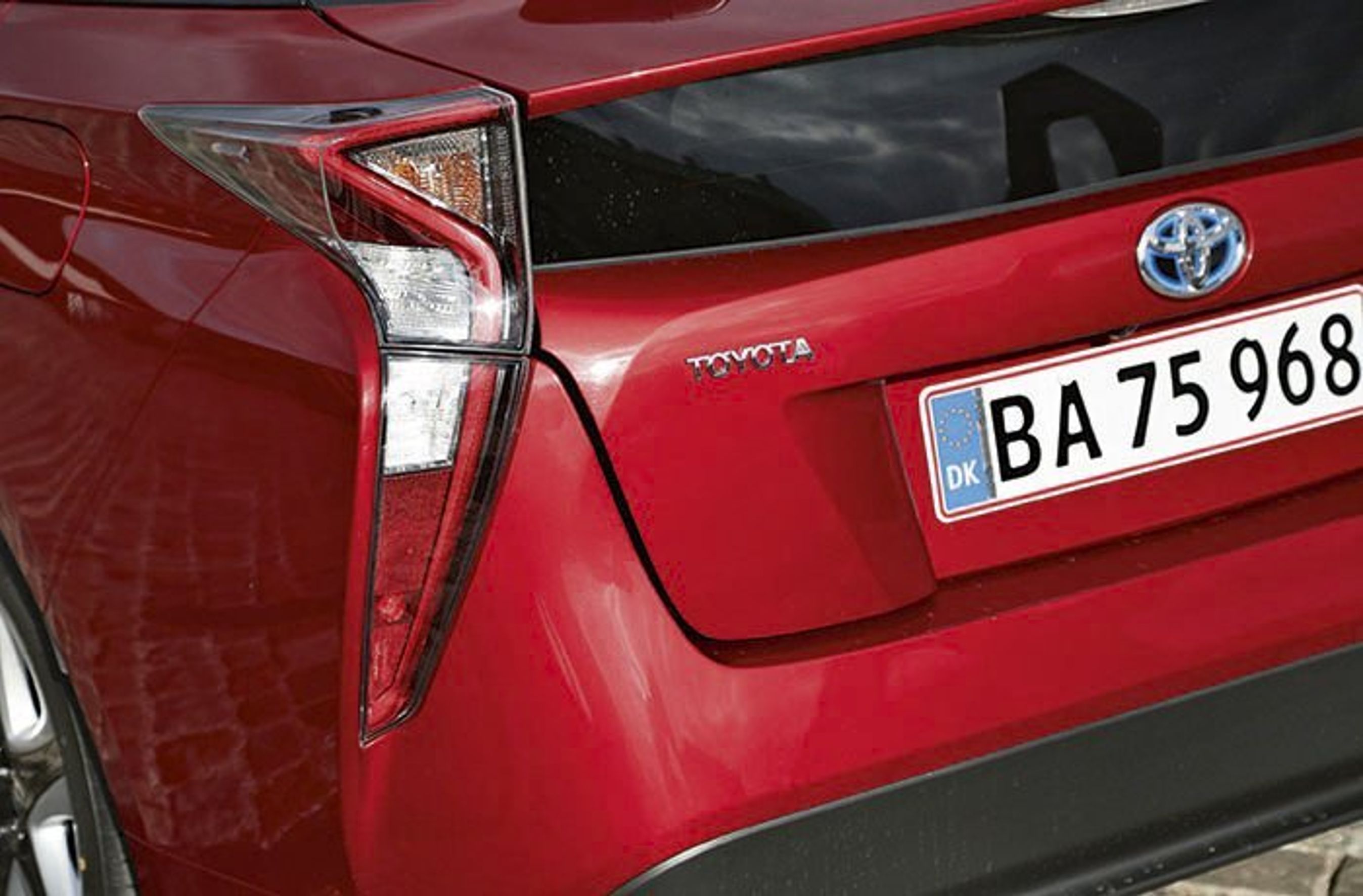 Toyota Prius baglygte