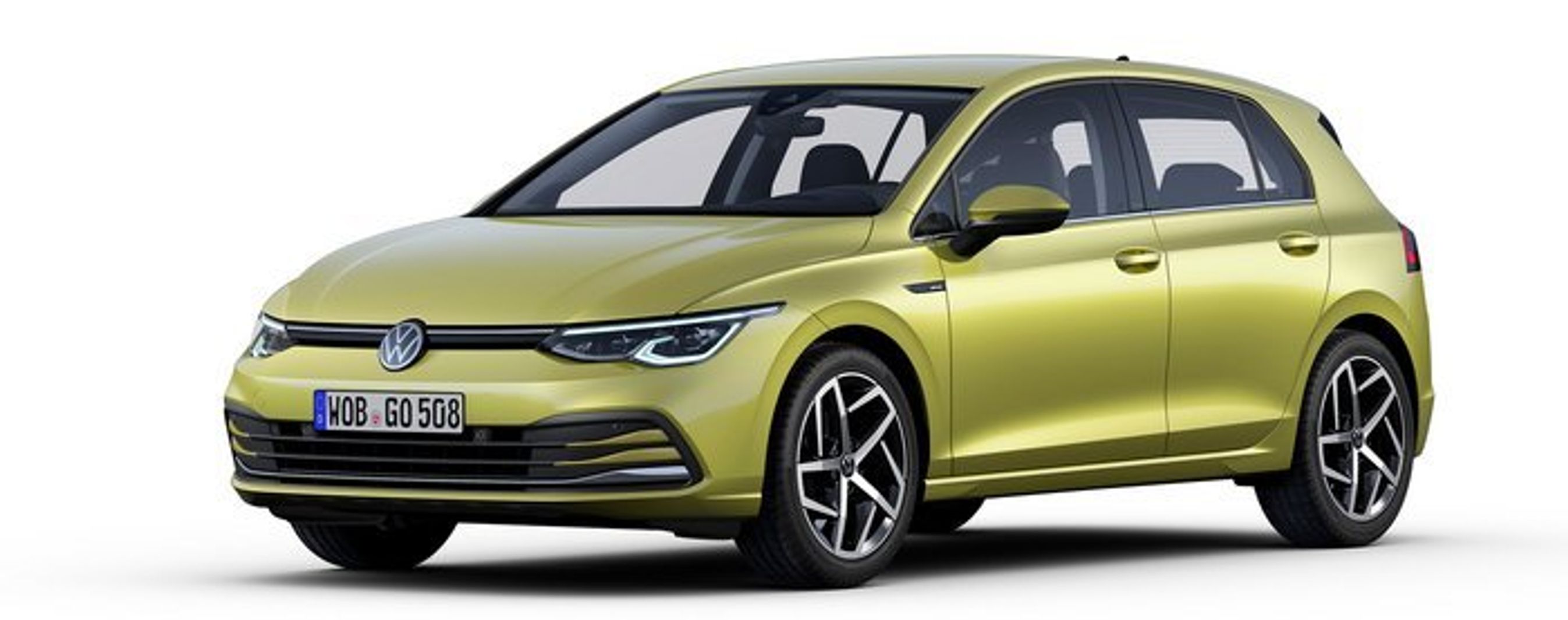 VW Golf nr. otte er en martsnyhed som femdørs. Stationcar kommer til efteråret.