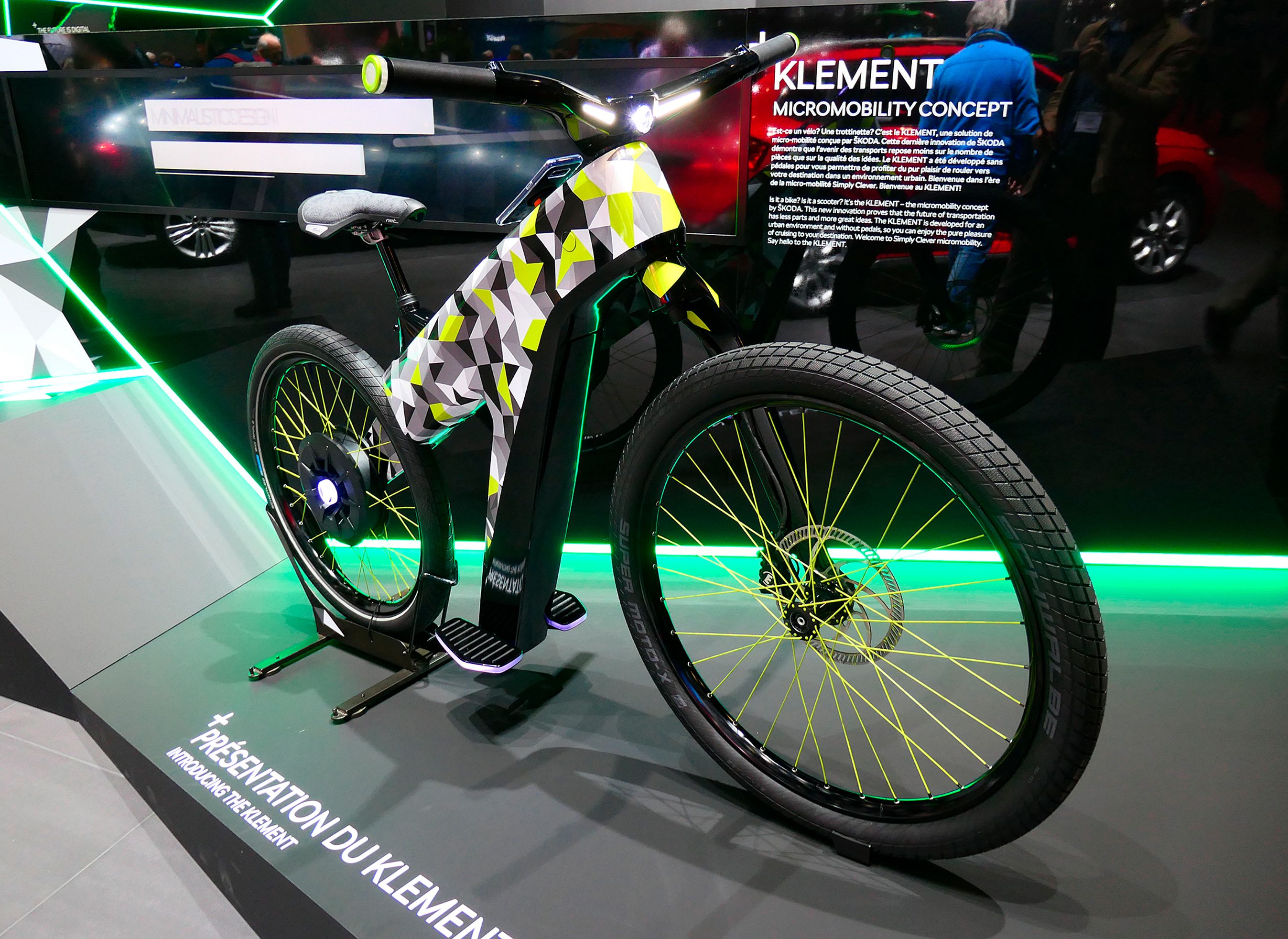 Skodas elektriske cykel.