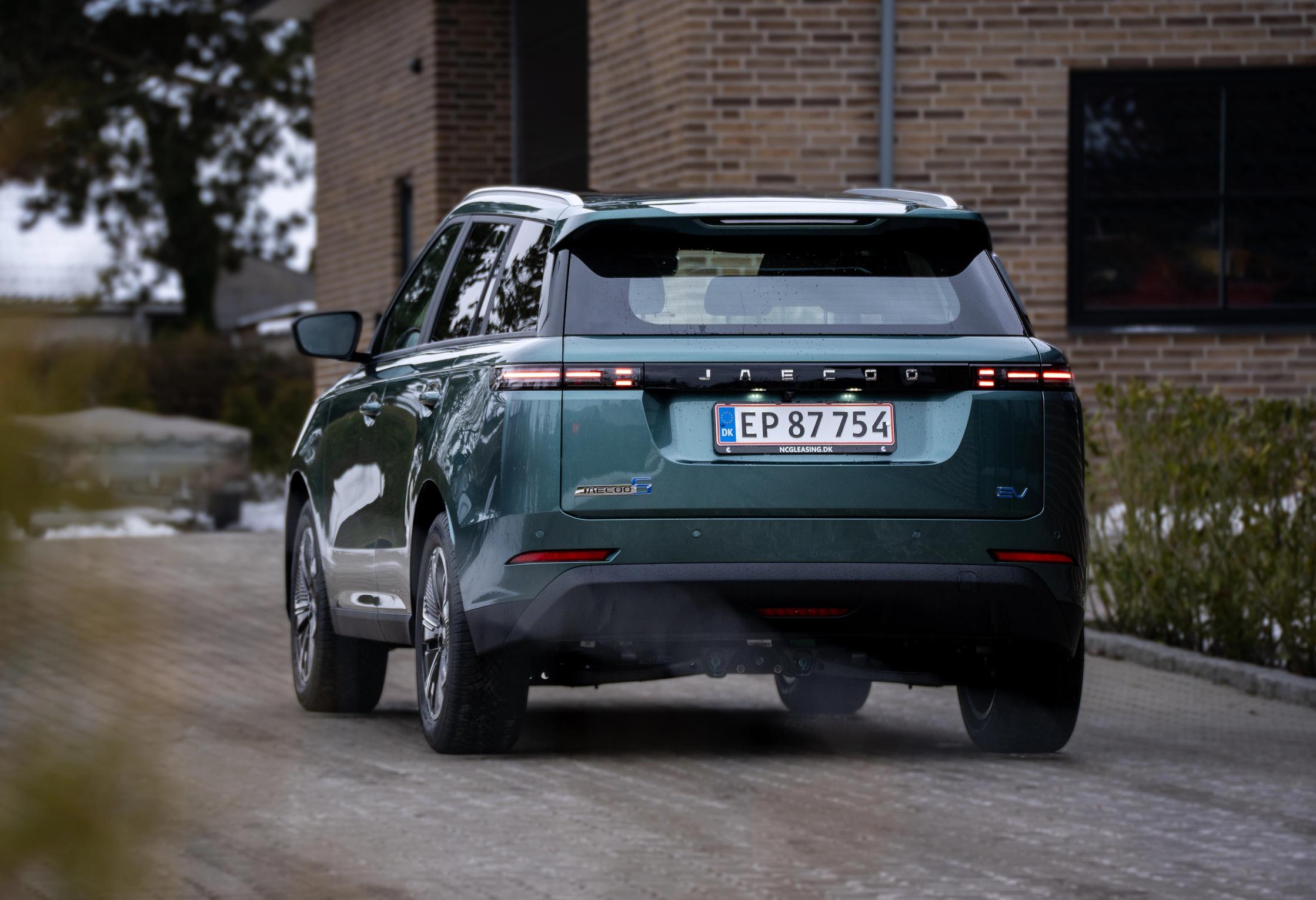 Jaecoo J5 EV set bagfra