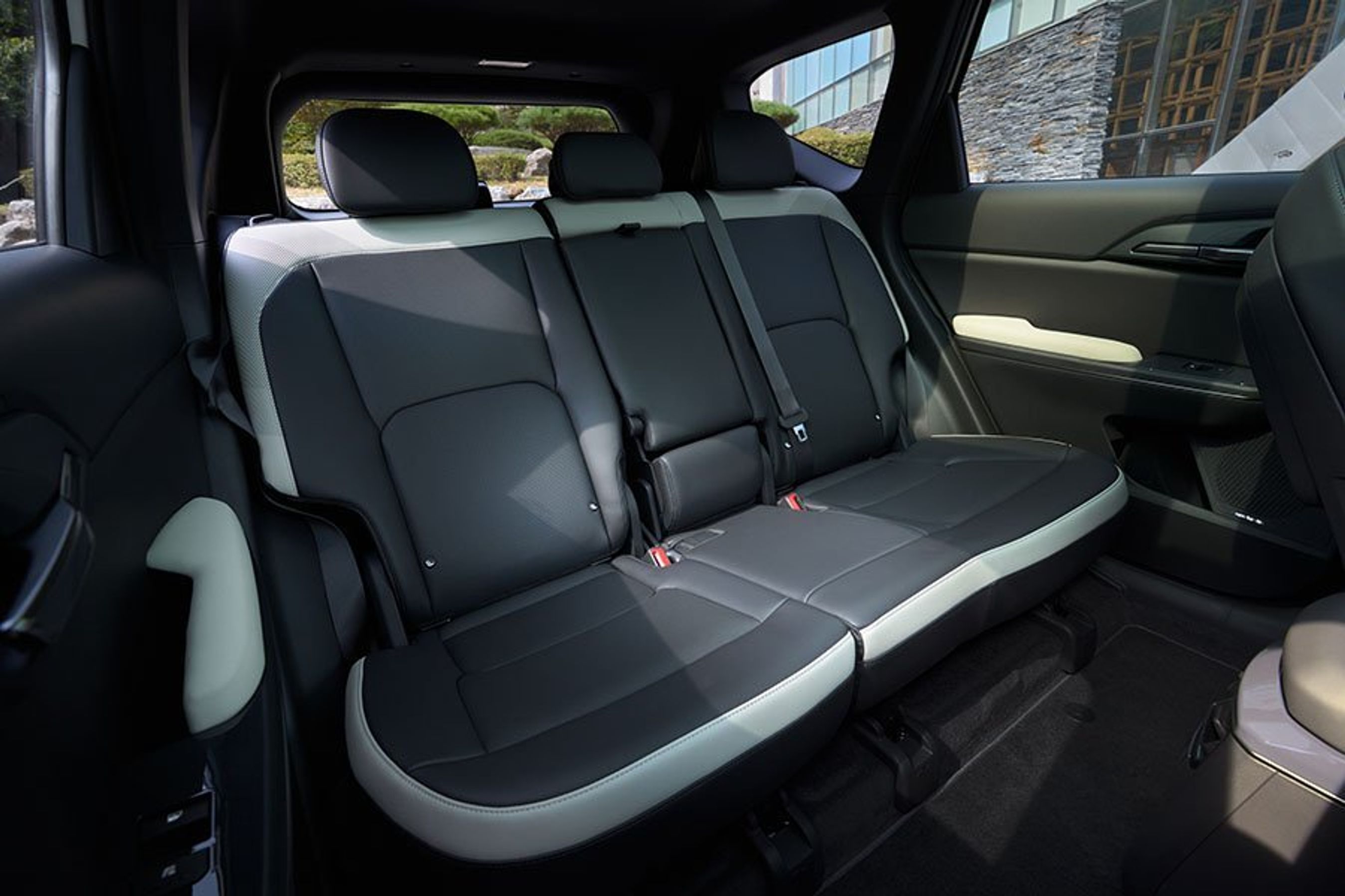 Bagsæder i en Kia EV5
