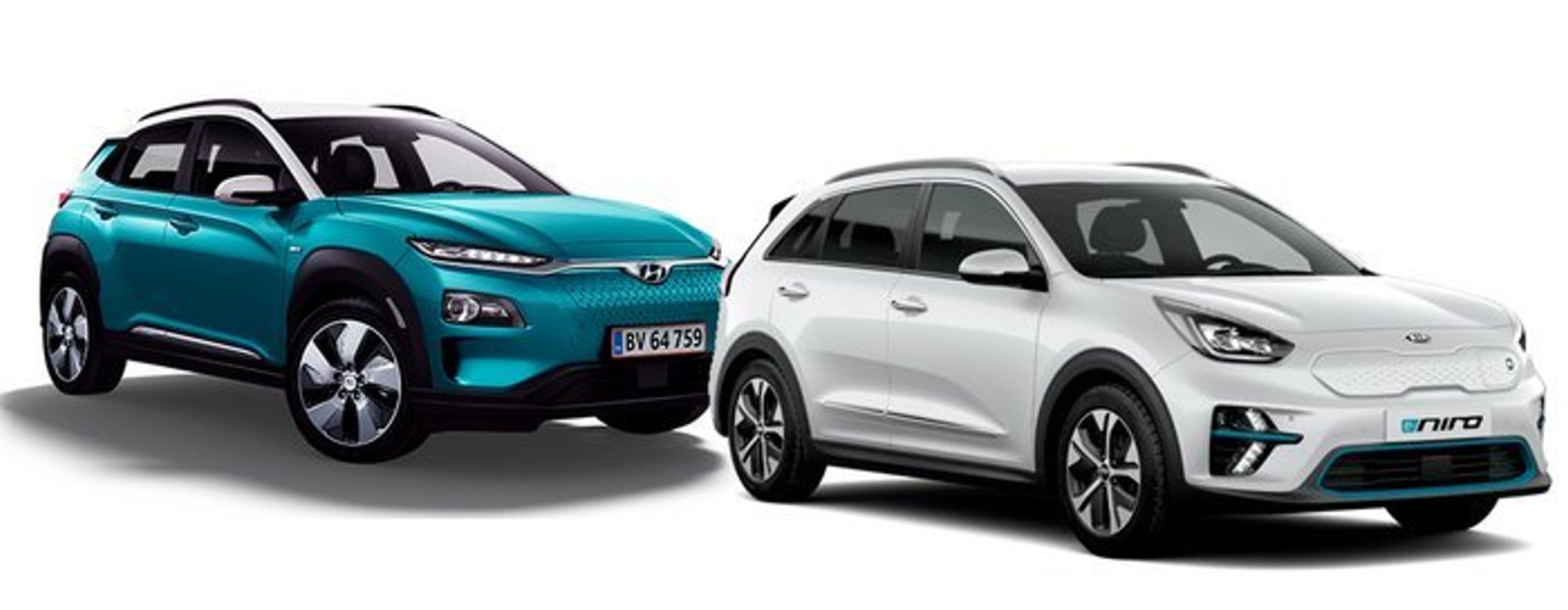 Kona Electric og e-Niro.