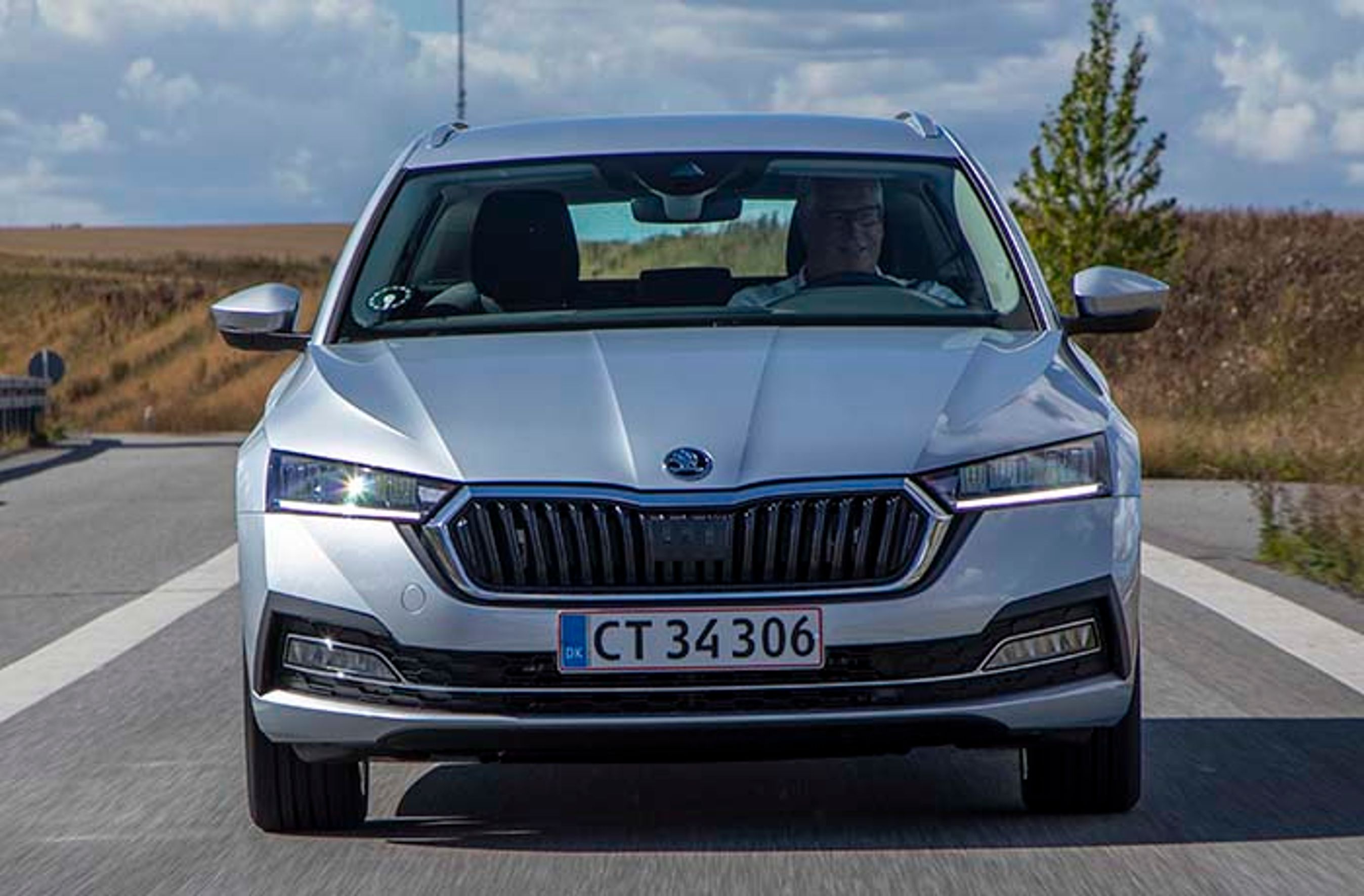 Skoda Octavia forfra