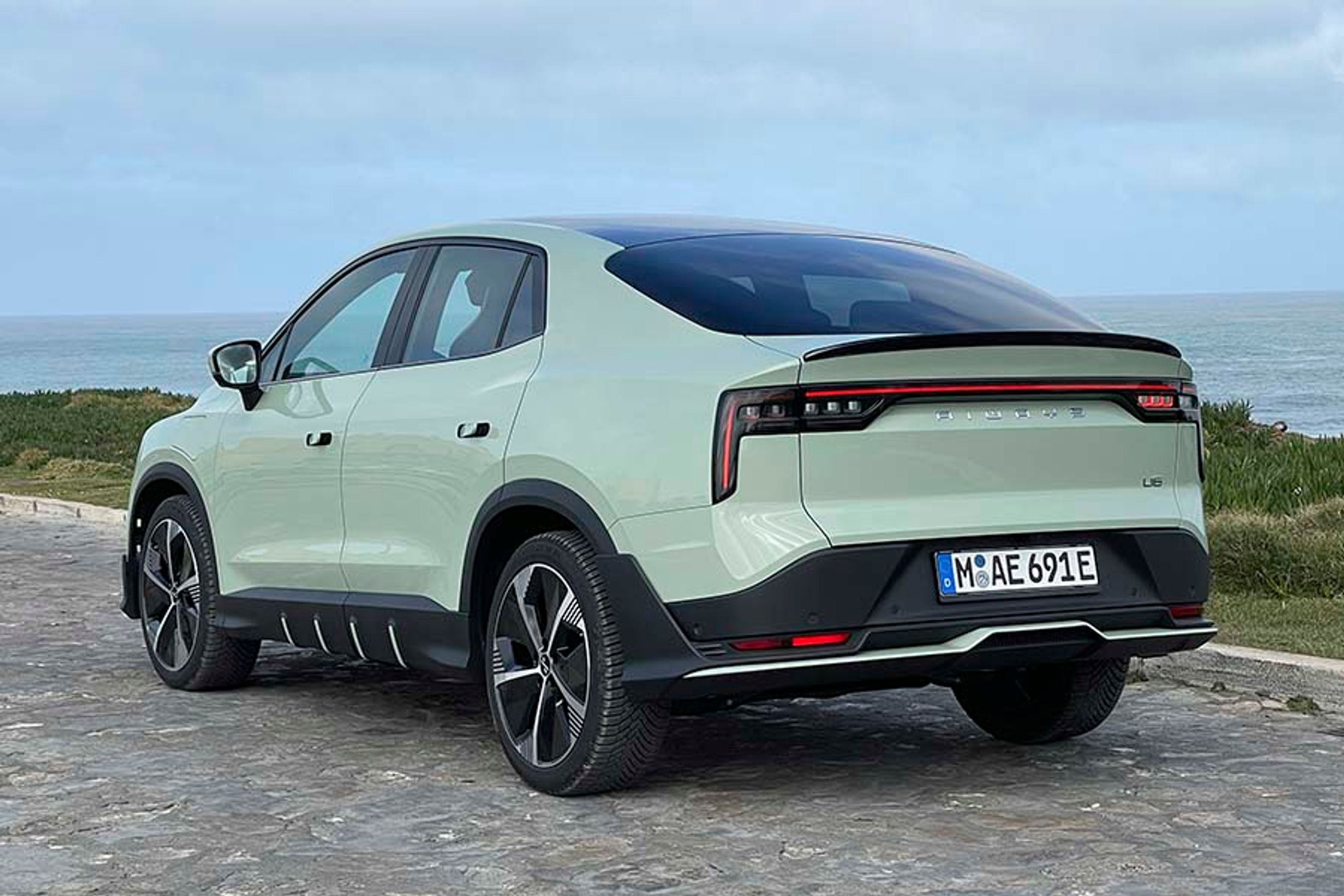 Bagpartiet er med til at give bilen endnu mere karakter, end modellen U5 har.