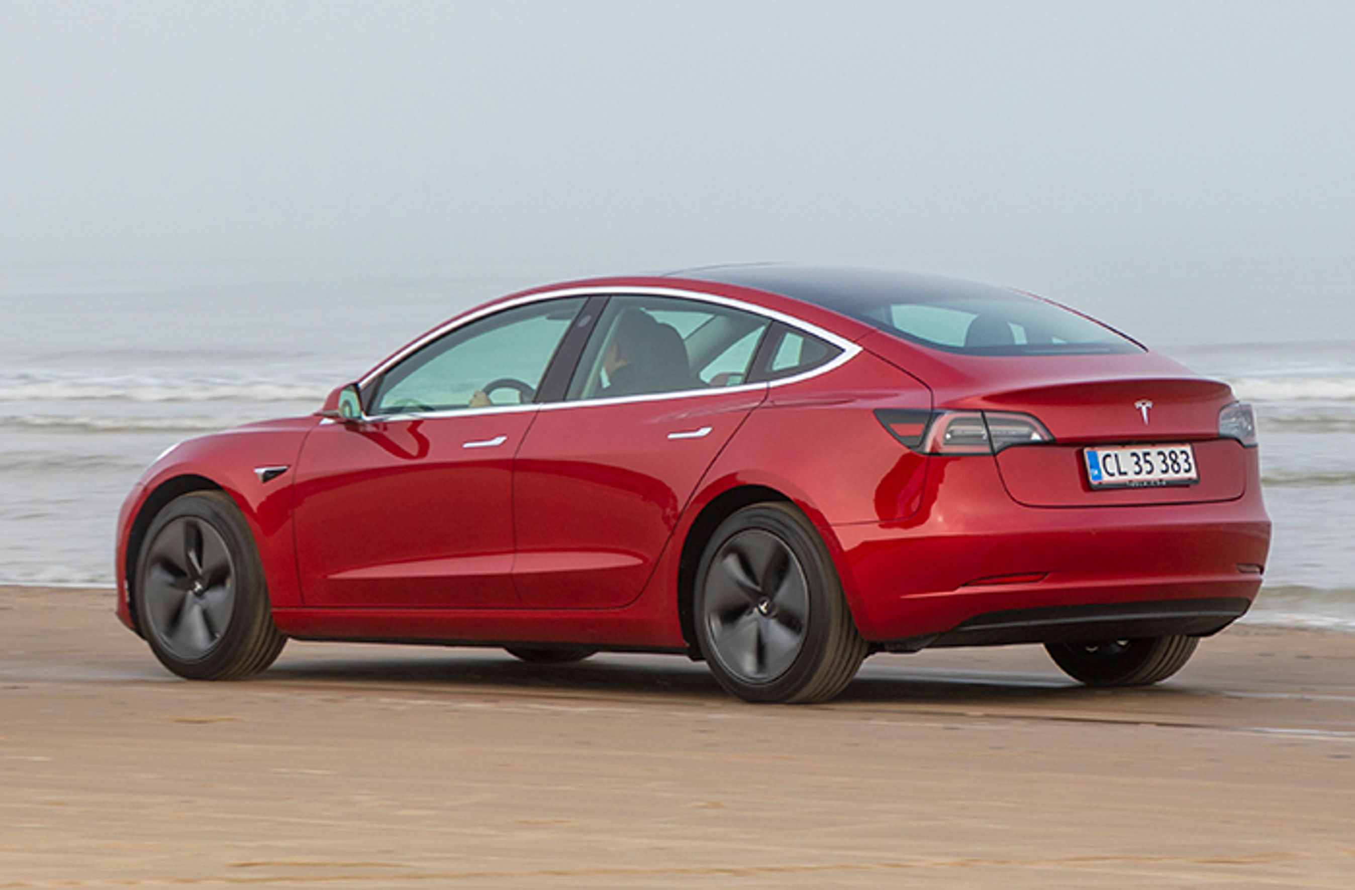 Tesla Model 3 set bagfra