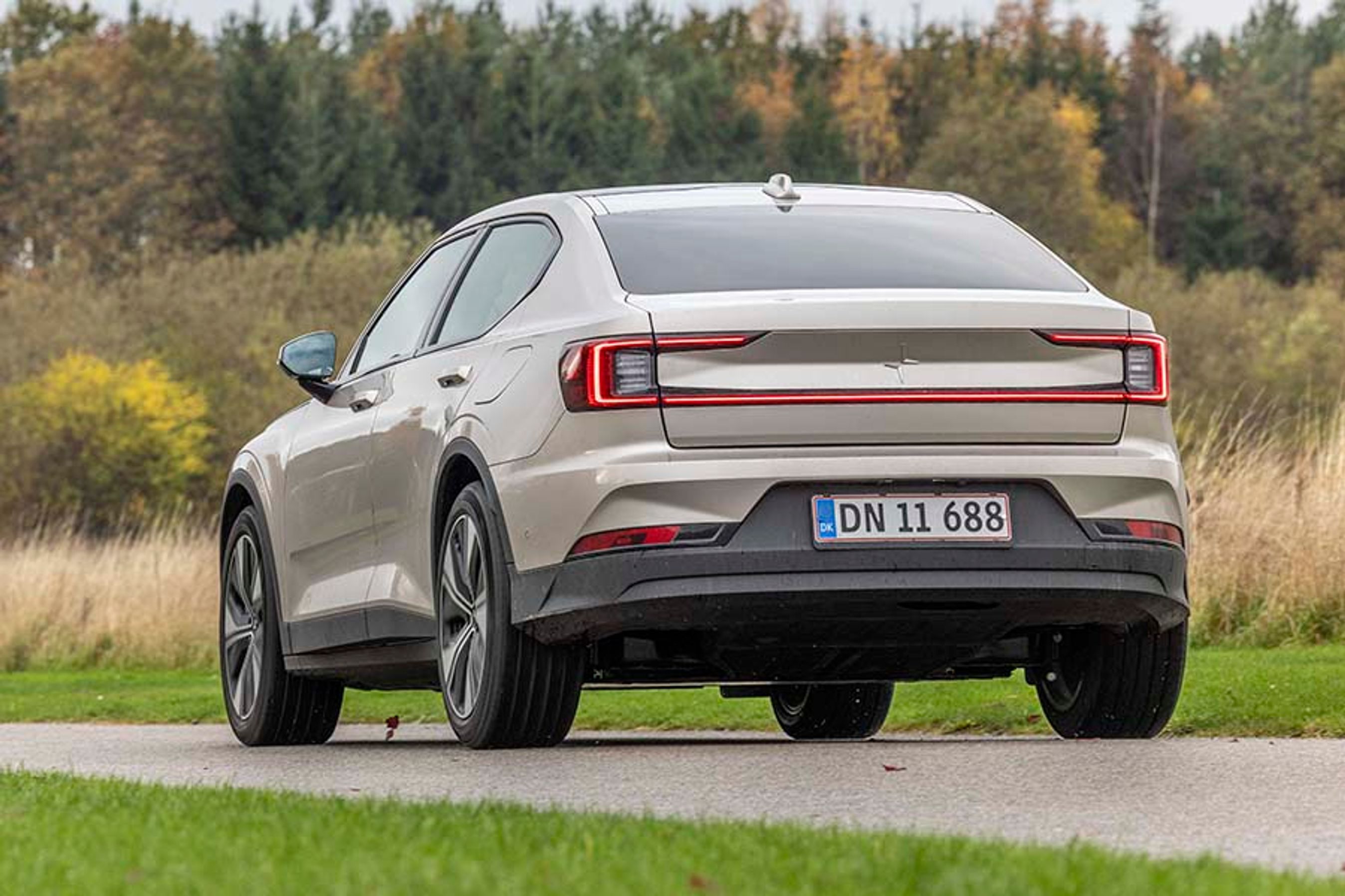 Polestar 2 set bagfra