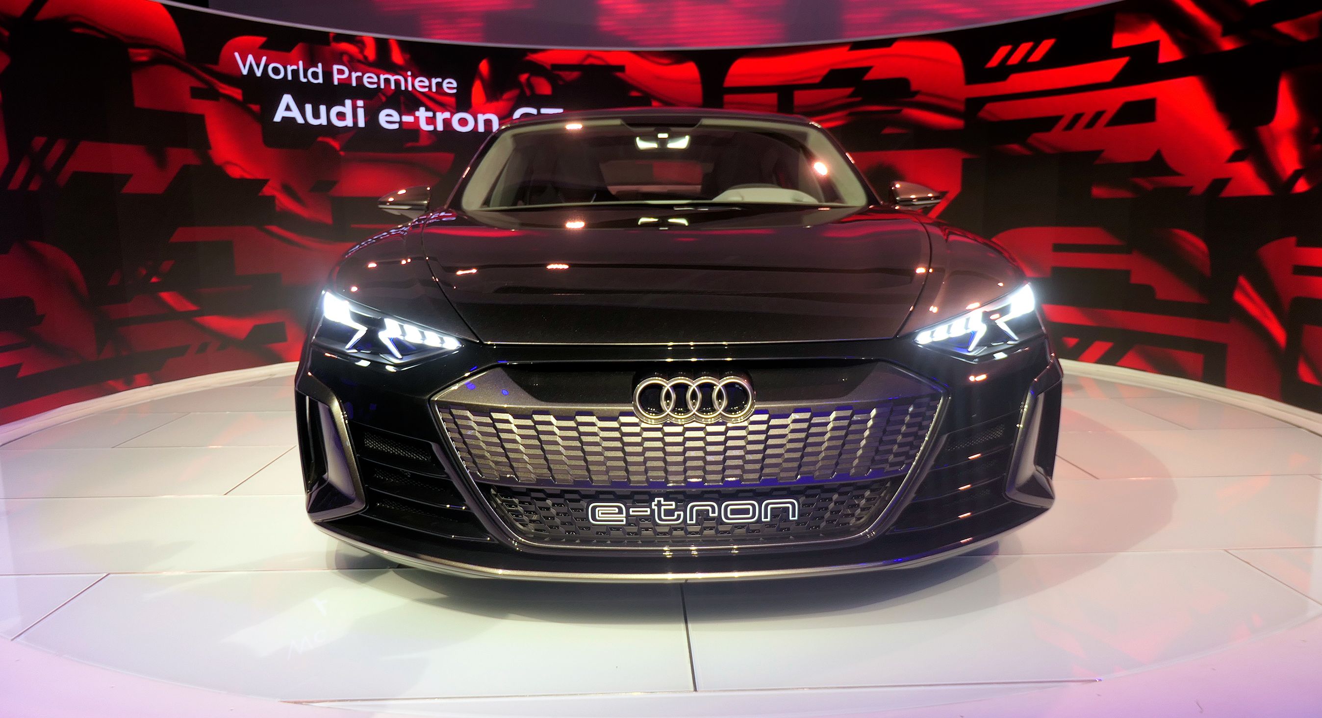 Audi E-Tron GT Concept.