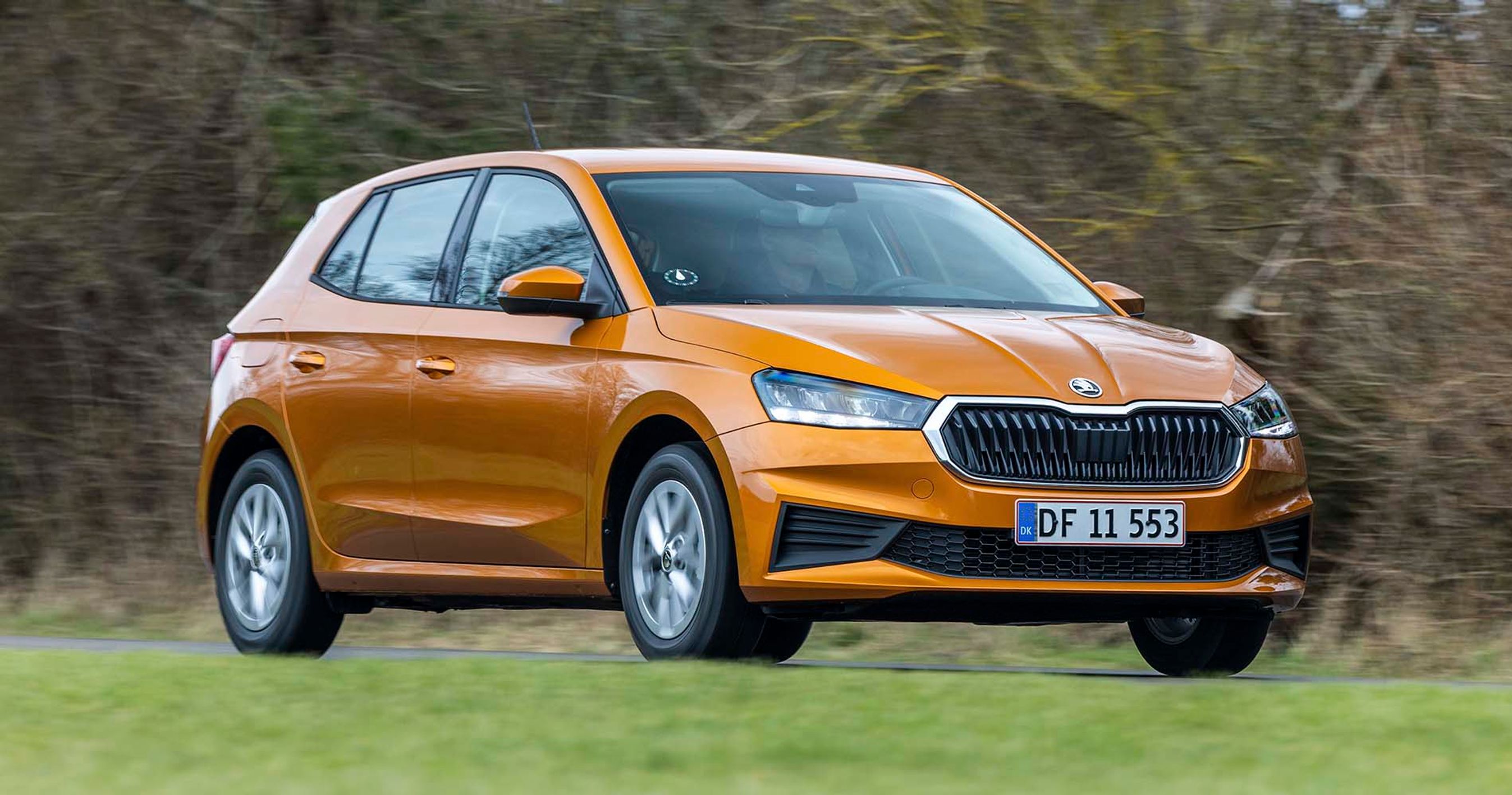 Skoda Fabia set forfra