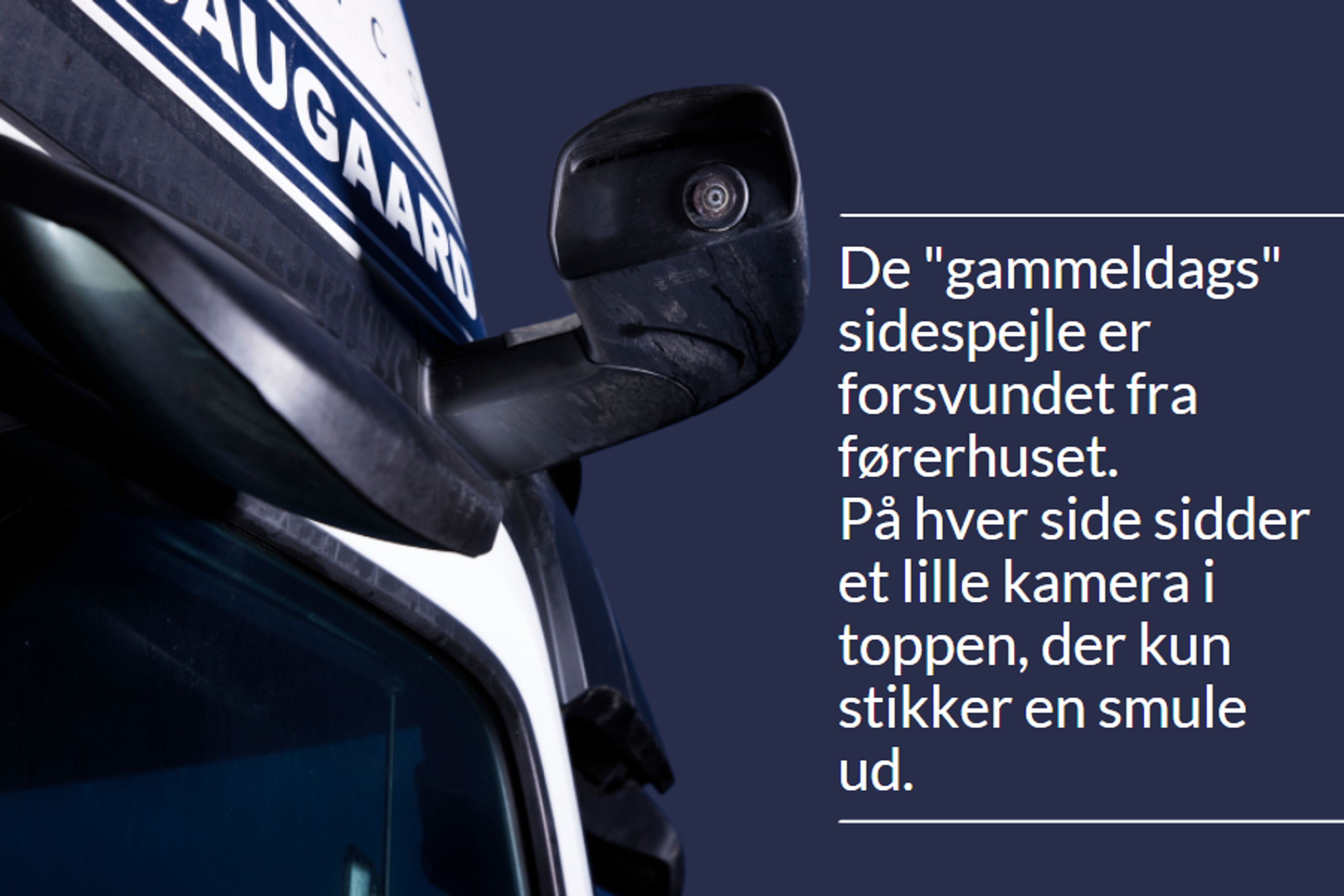 Det digitale sidespejl set udefra