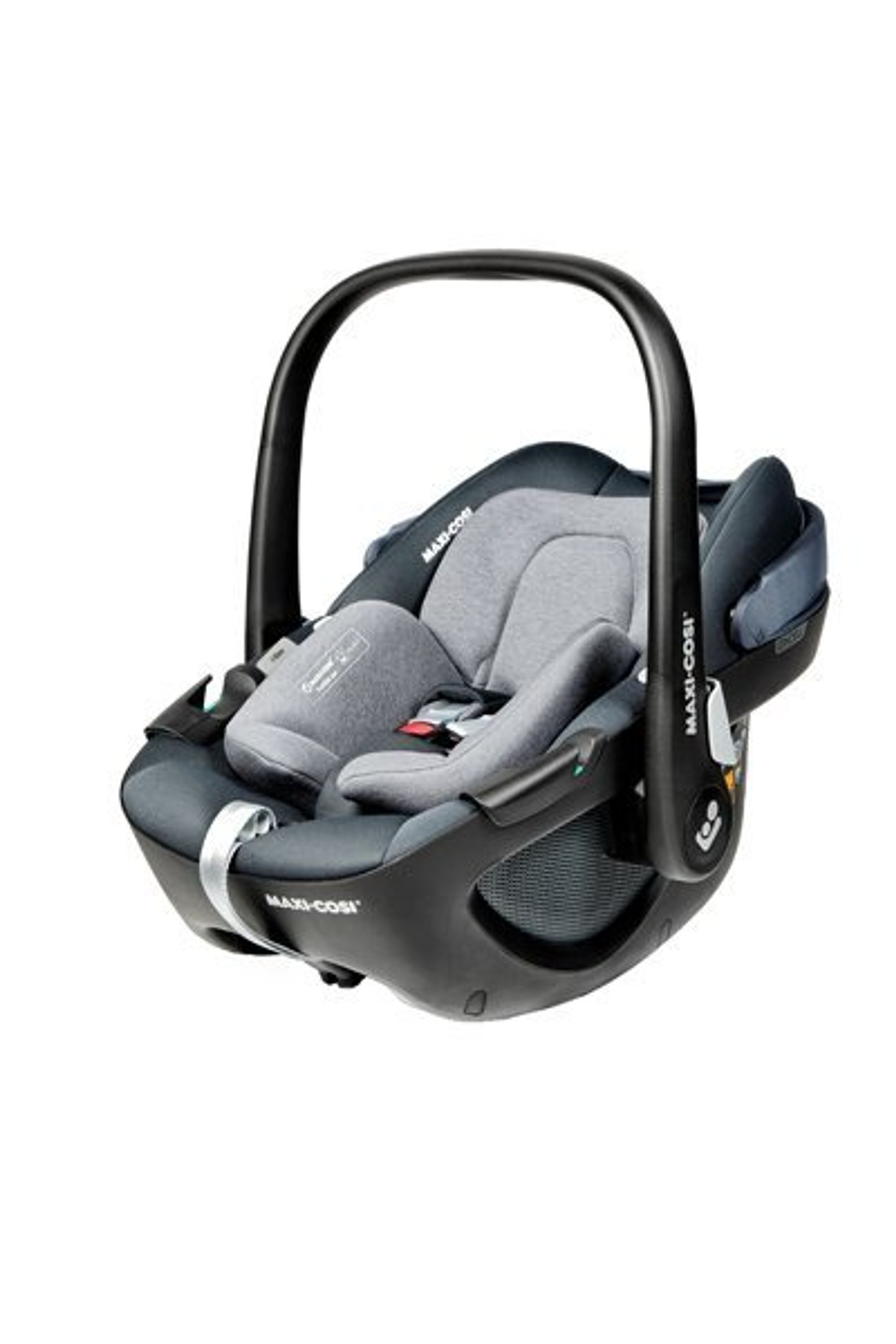 Billede af den testede autostol. 