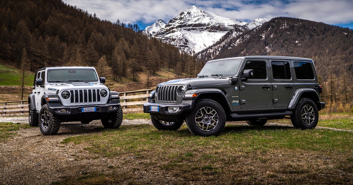 Spring Rider Jeep Jeep Wrangler springer ud som plugin-hybrid | FDM