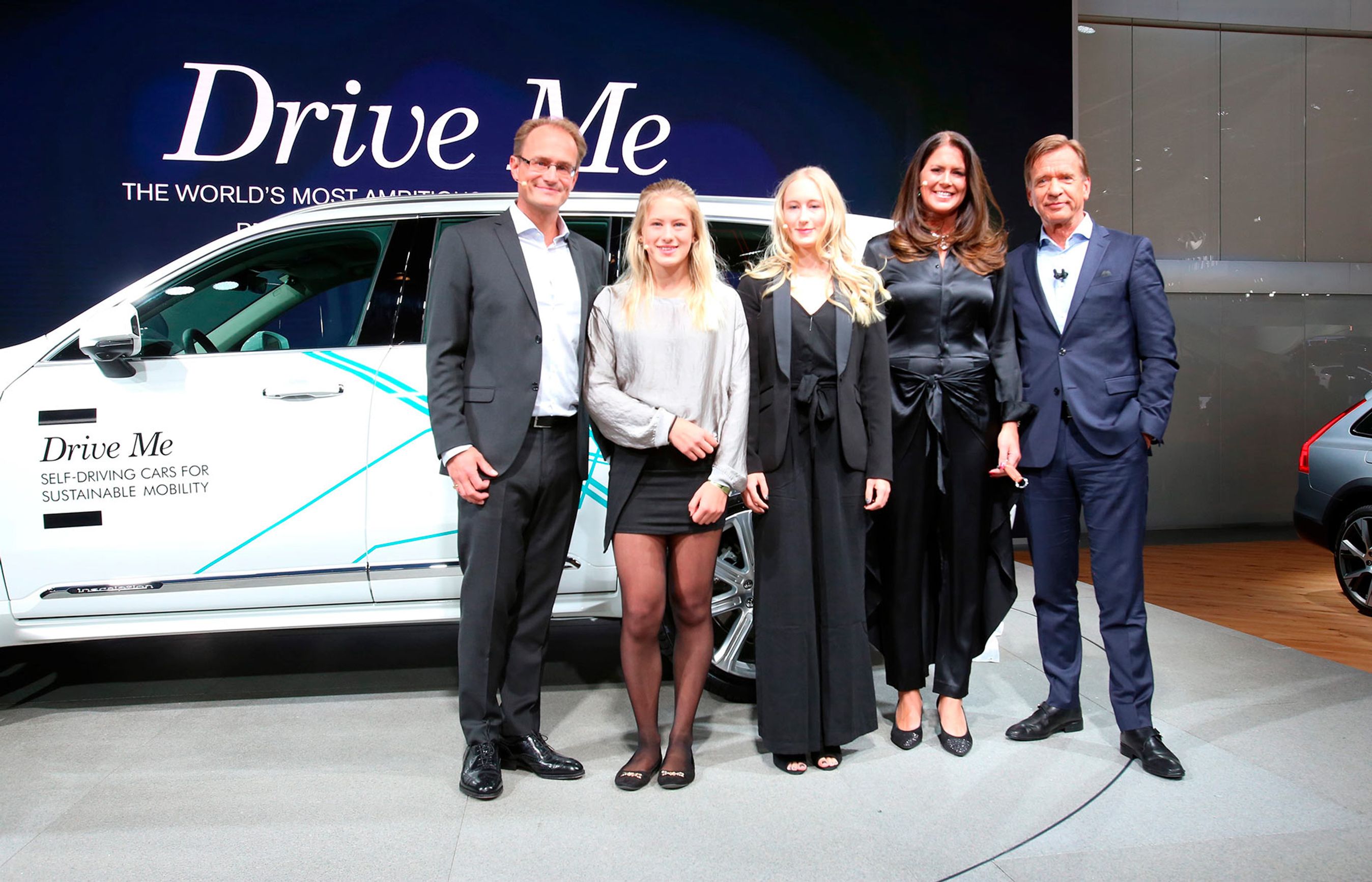 Volvo Cars adm. dir. med den første 'selvkørende familie'.