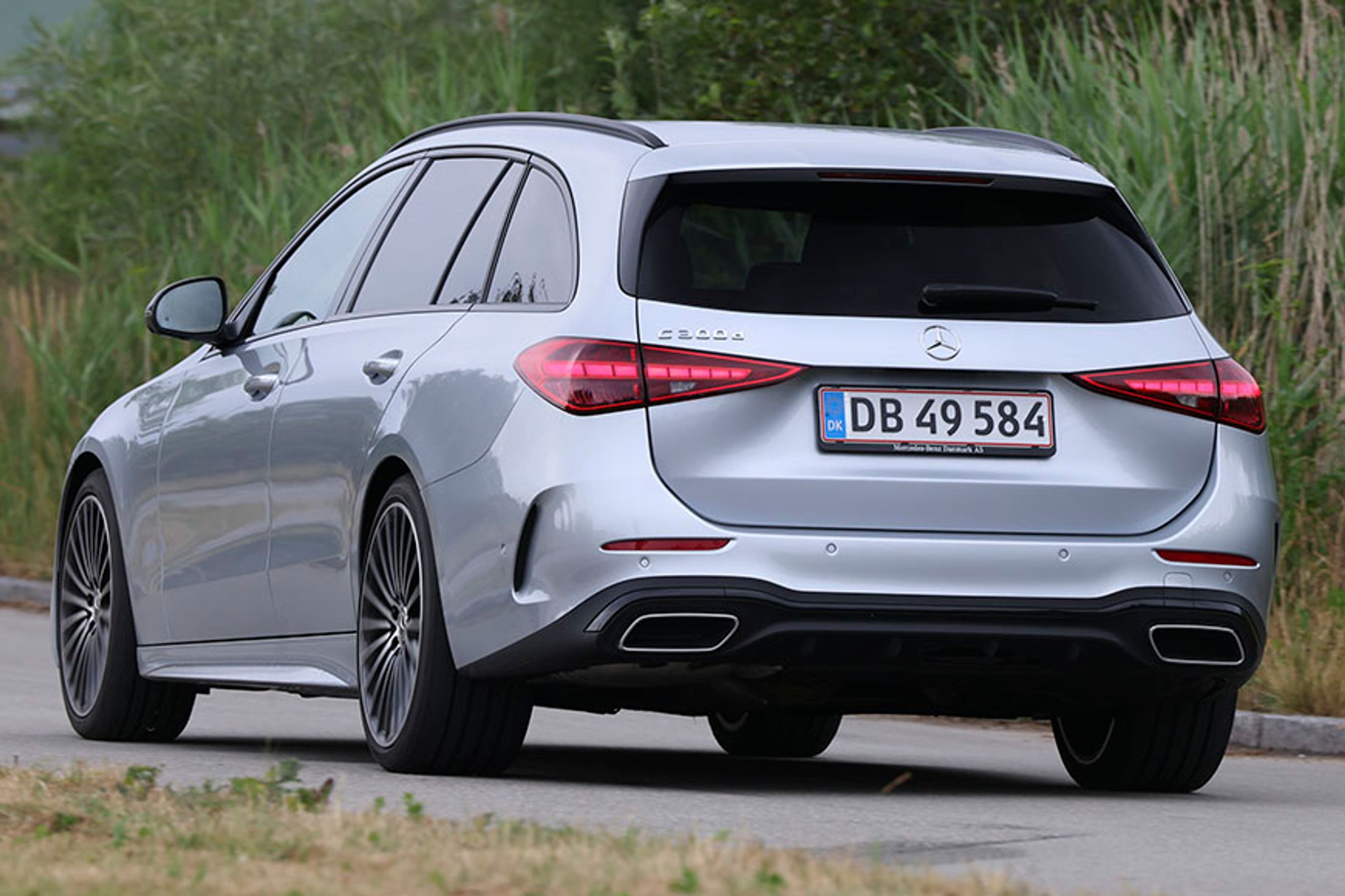 Mercedes-Benz C-klasse set bagfra