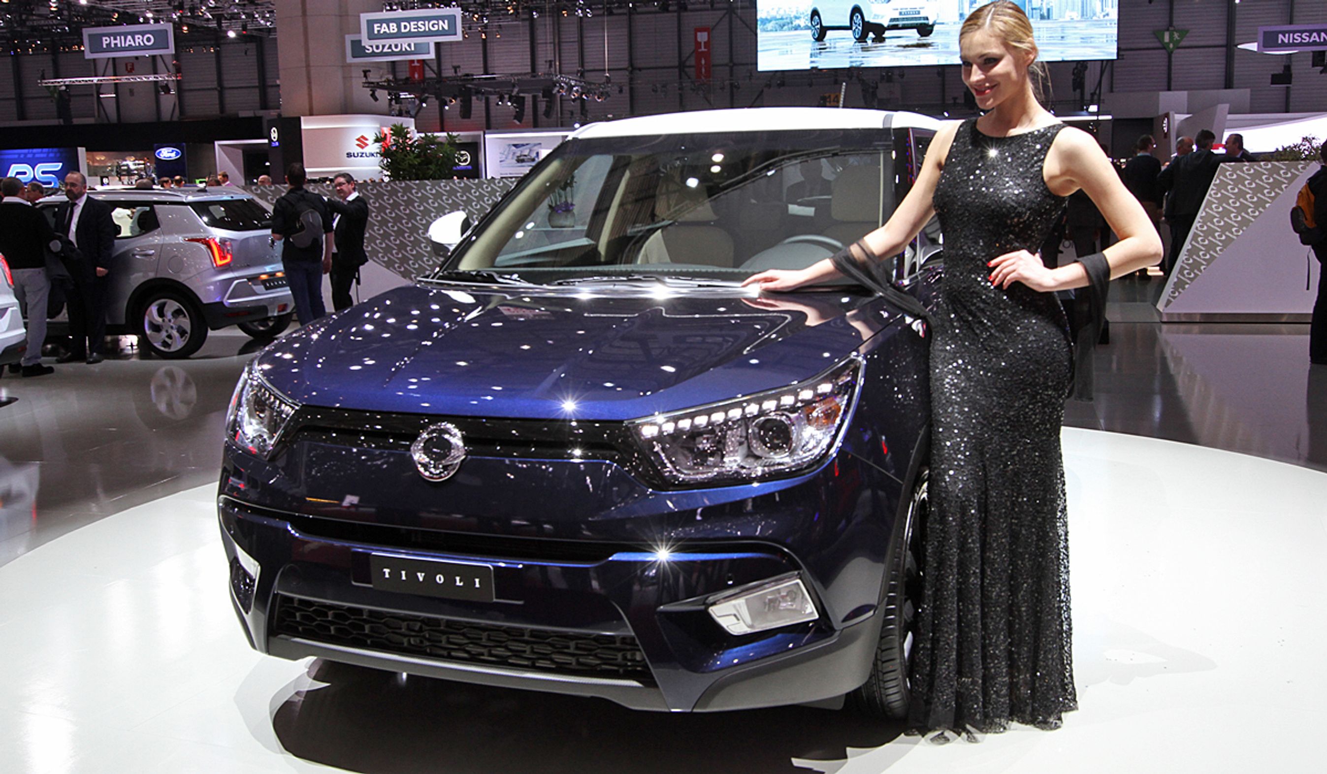 Ssangyong Tivoli i Genève.