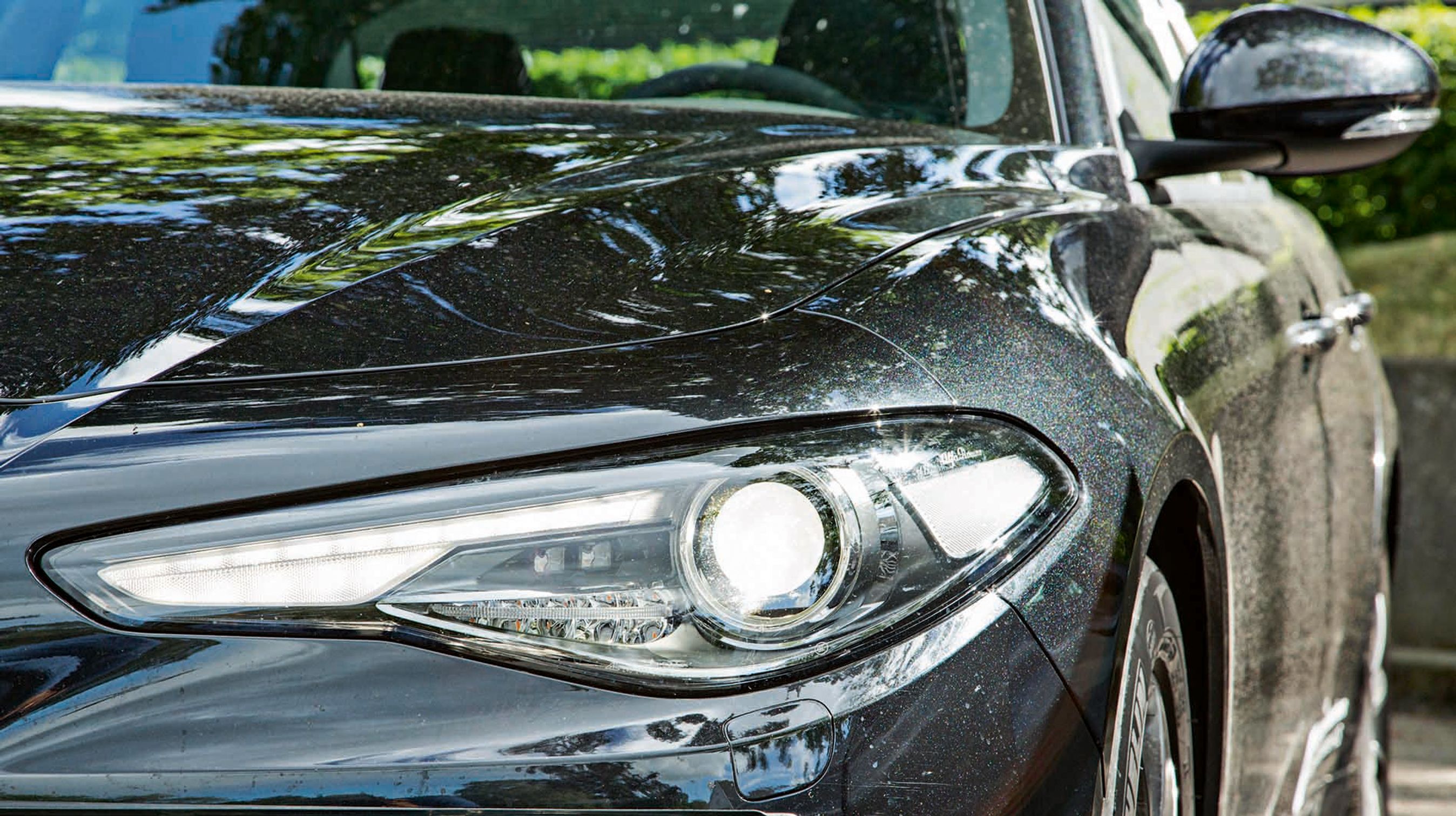 Alfa Romeo Giulia lygter