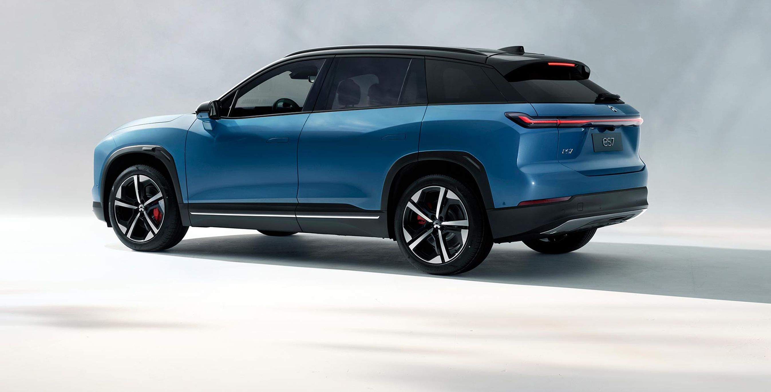 Nio ES7 er en stor SUV med lang rækkevidde.