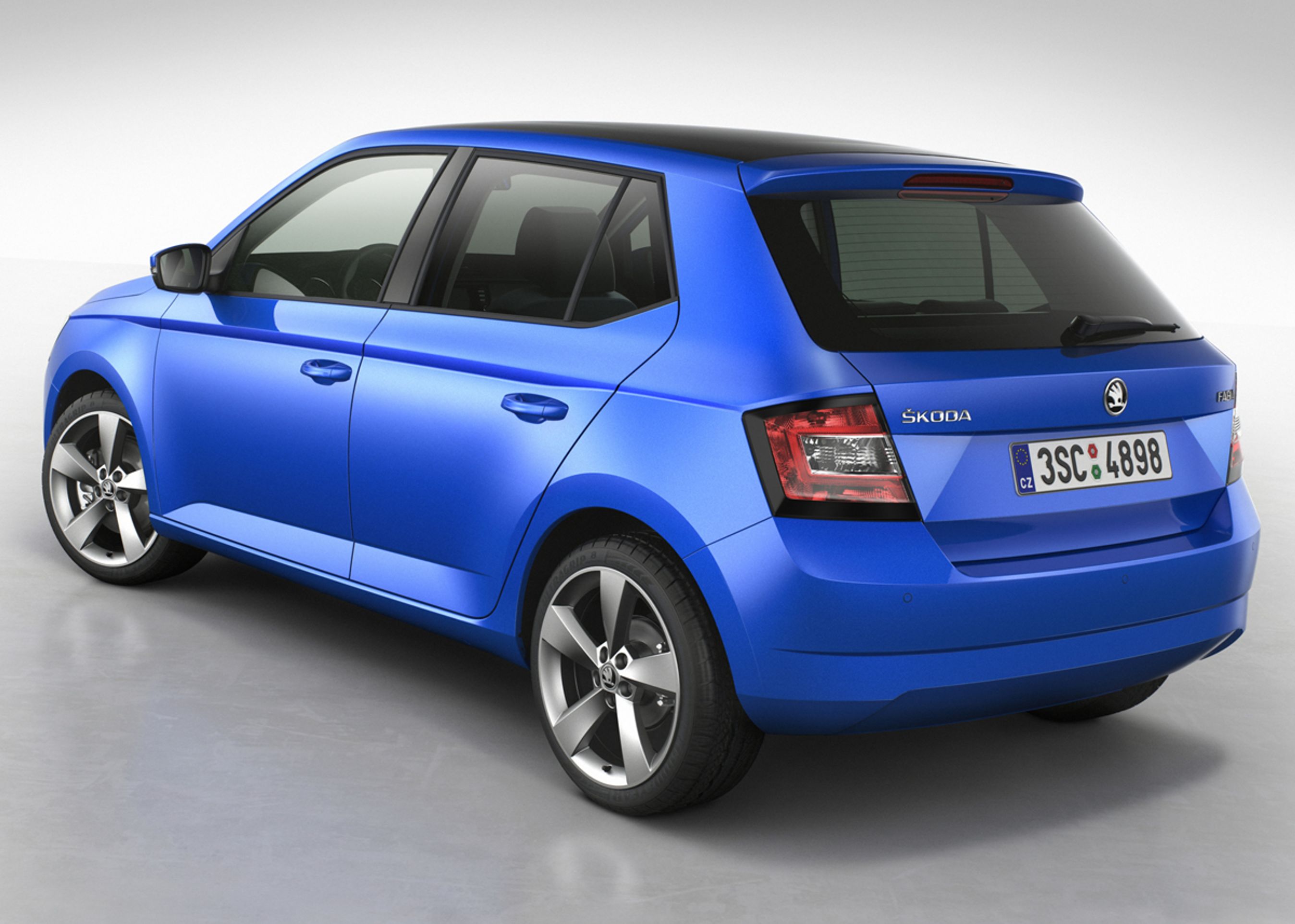 Den nye Skoda Fabia hatchback får klassens største bagagerum, lover Skoda.