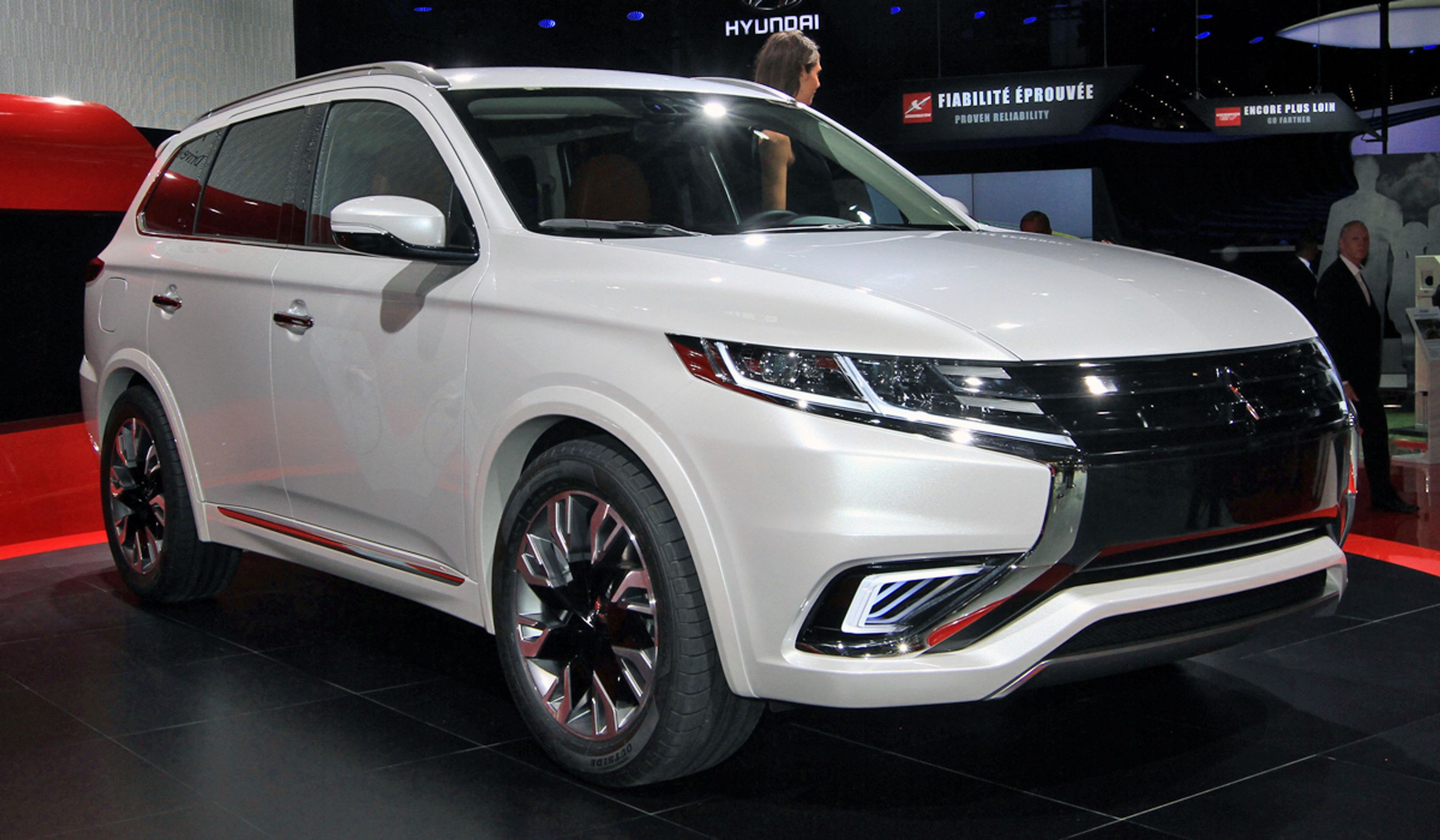 Mitsubishi Outlander får et større facelift i år.