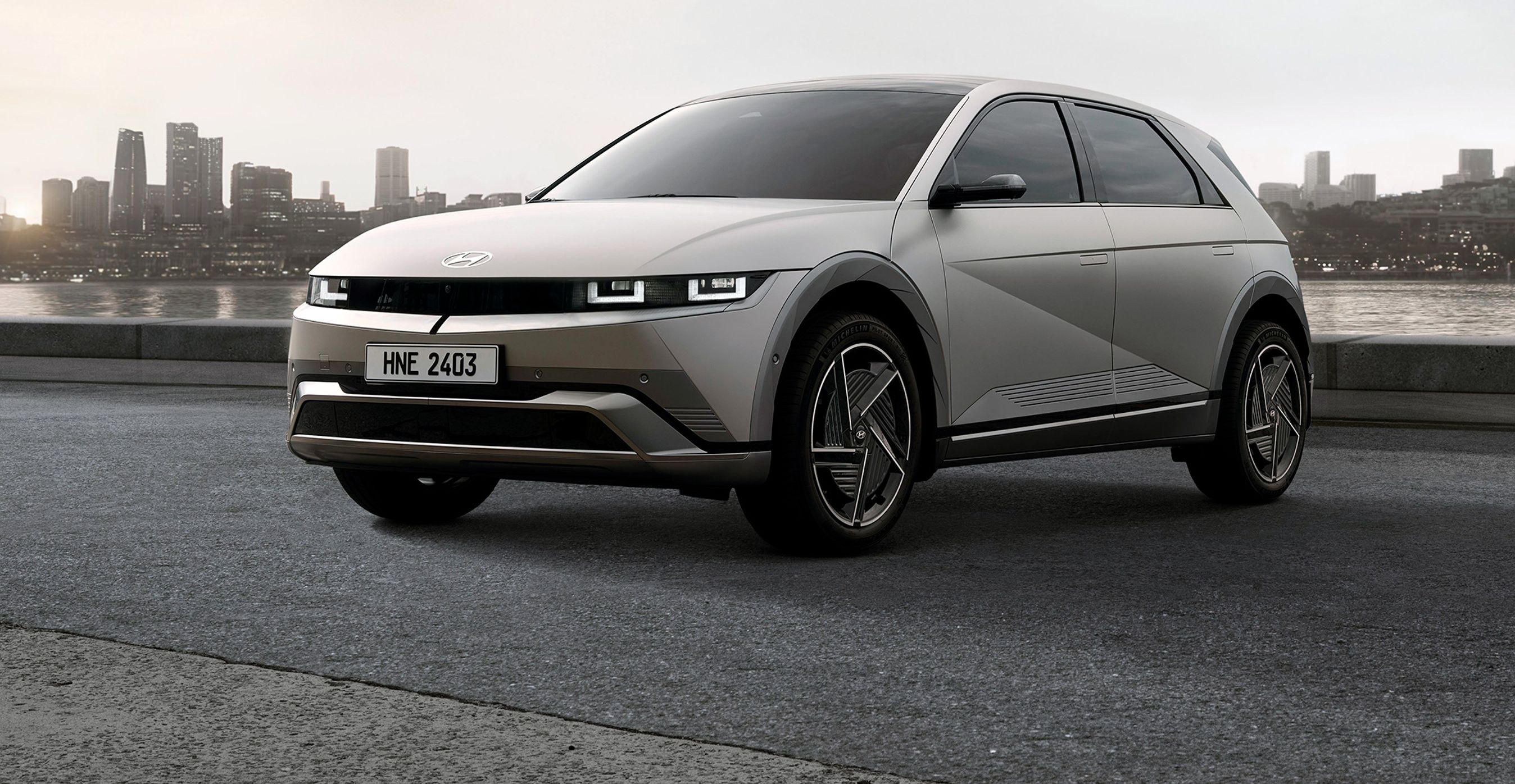 Hyundai Ioniq 5 forfra.