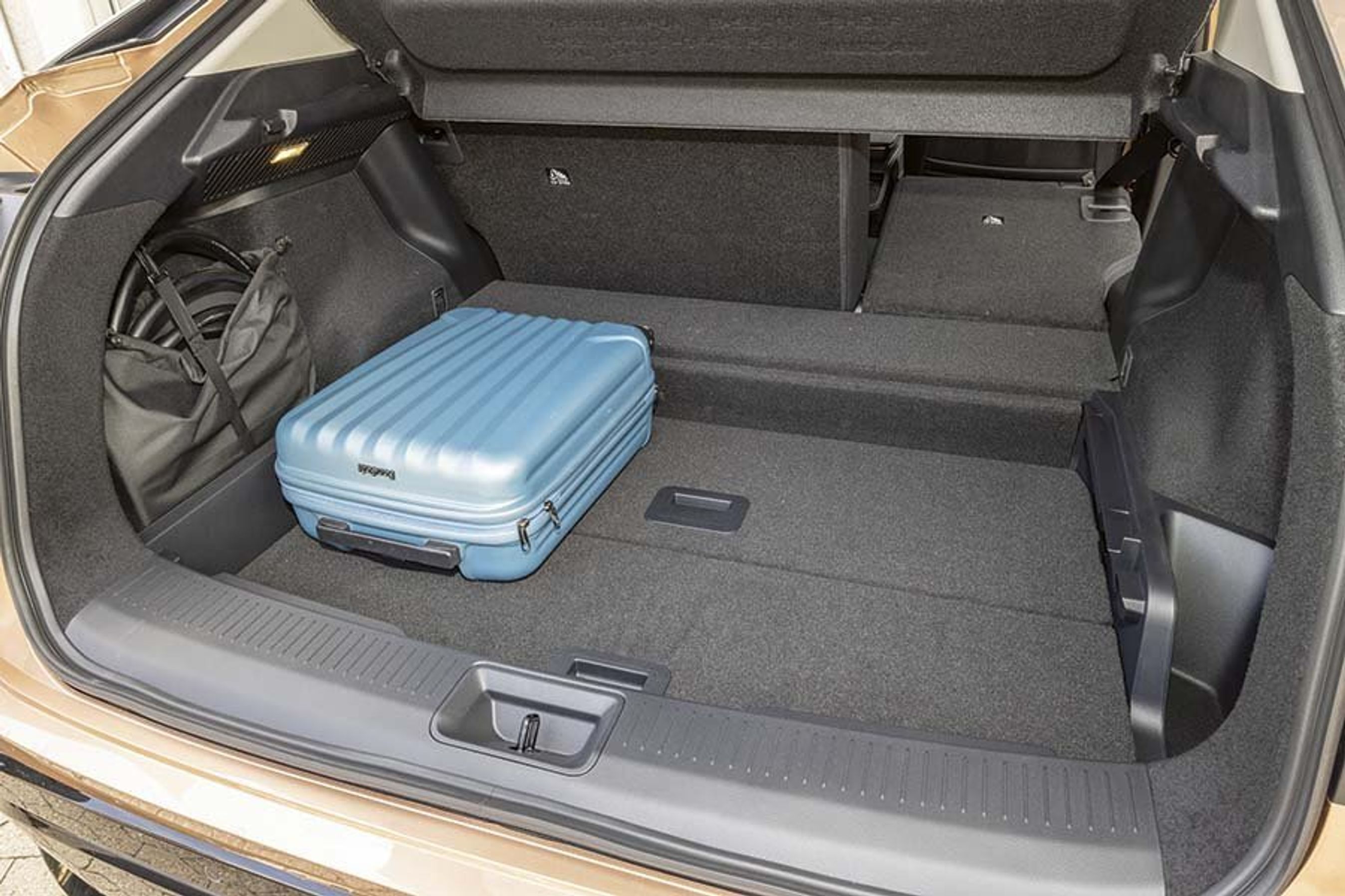 Bagagerummet rummer 468 liter
