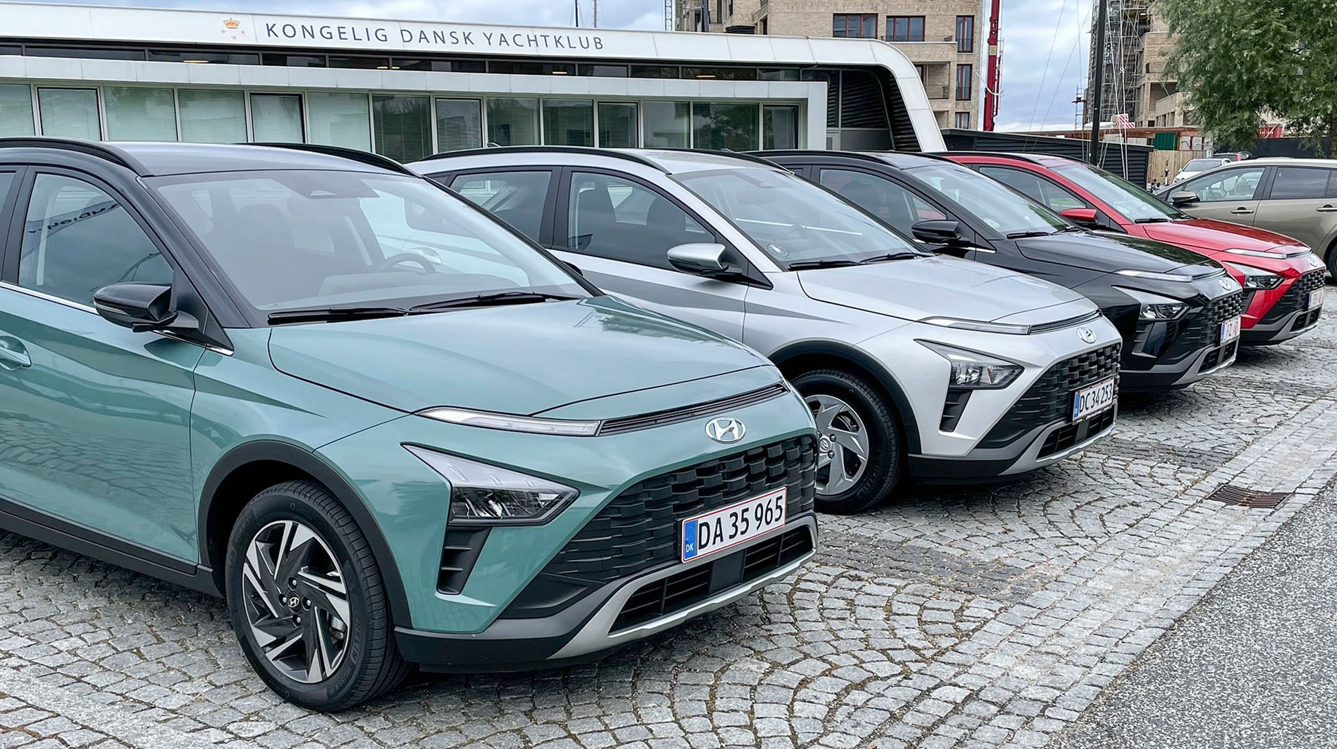 Hyundai Bayon er i samme friske og markante designstil som bl.a. den større Tucson. 