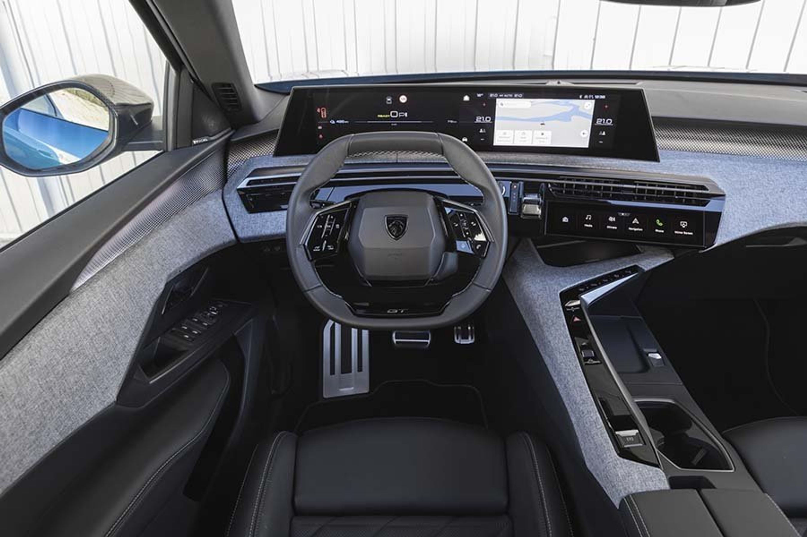 Kabinen i en Peugeot E-3008