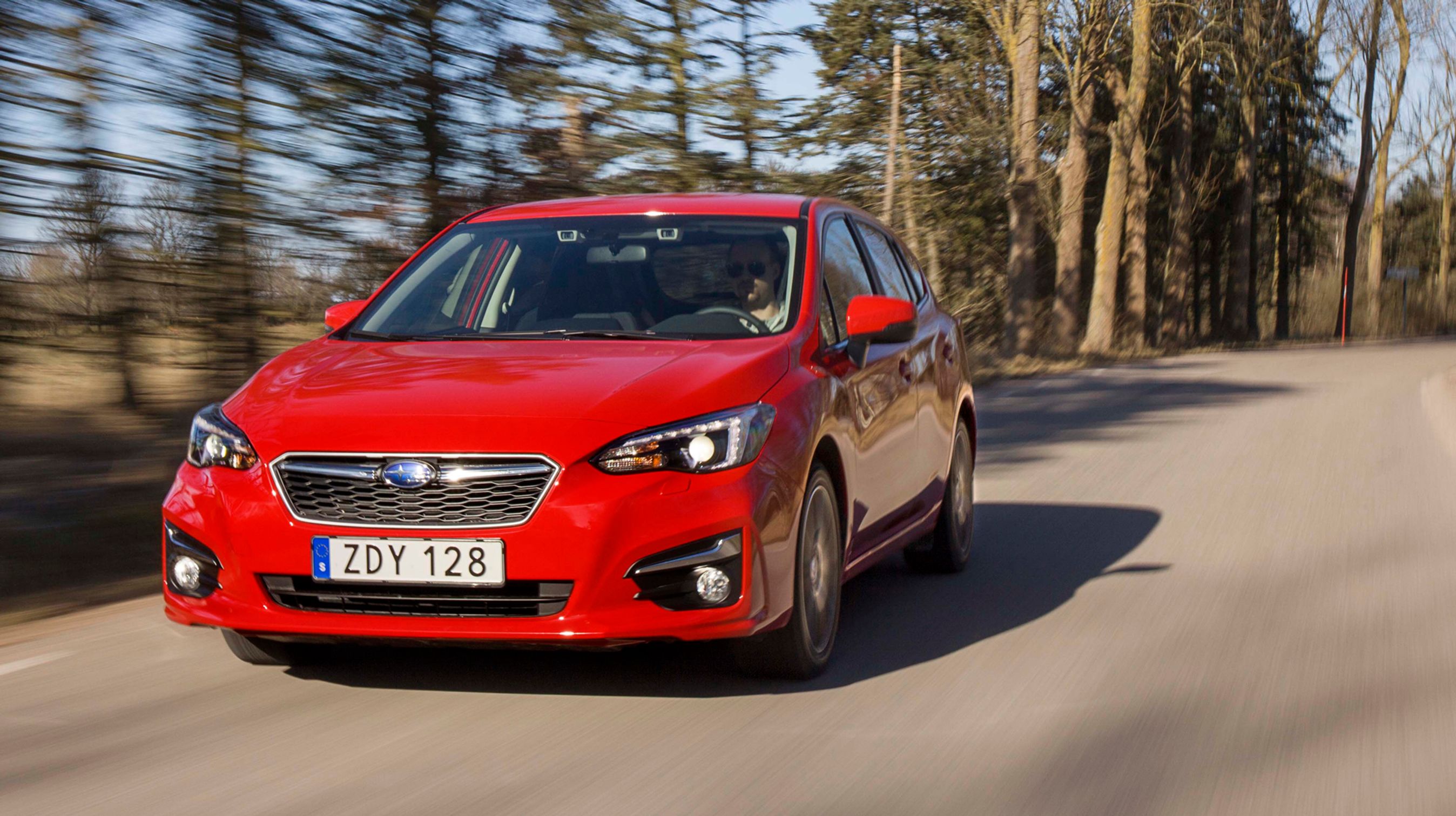 Subaru Impreza set forfra